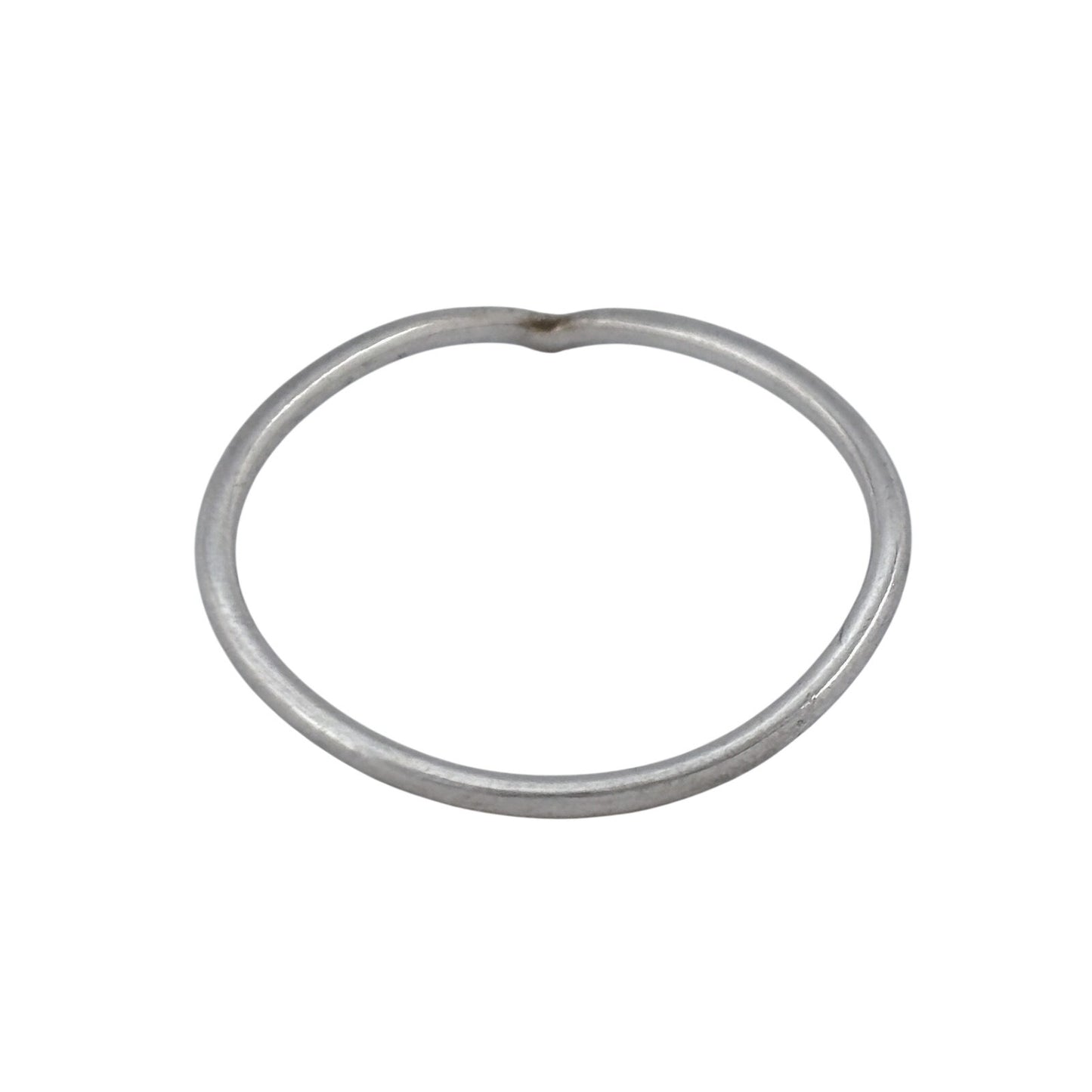 Vintage Sterling Silver 925 Stacking Chevron V Ring Size 8