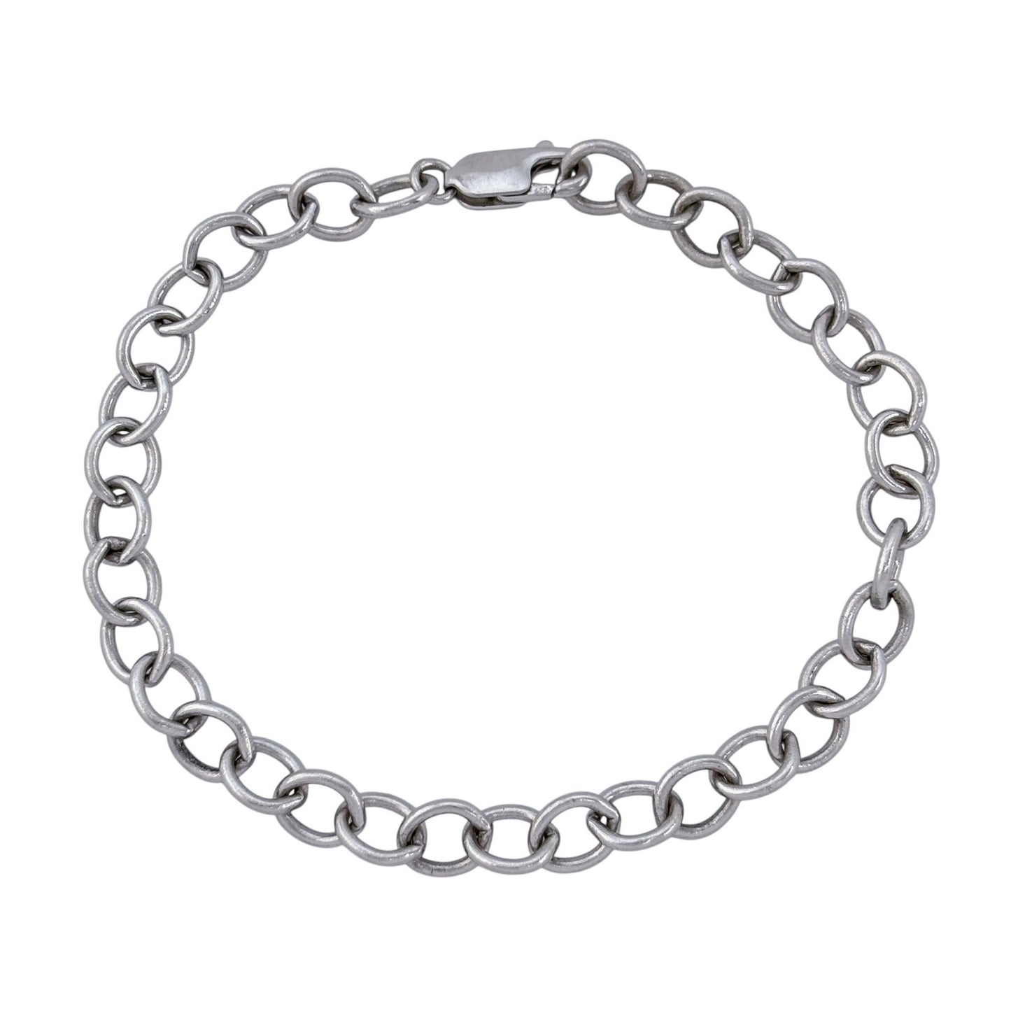 Vintage Sterling Silver 925 Charm Bracelet 7"