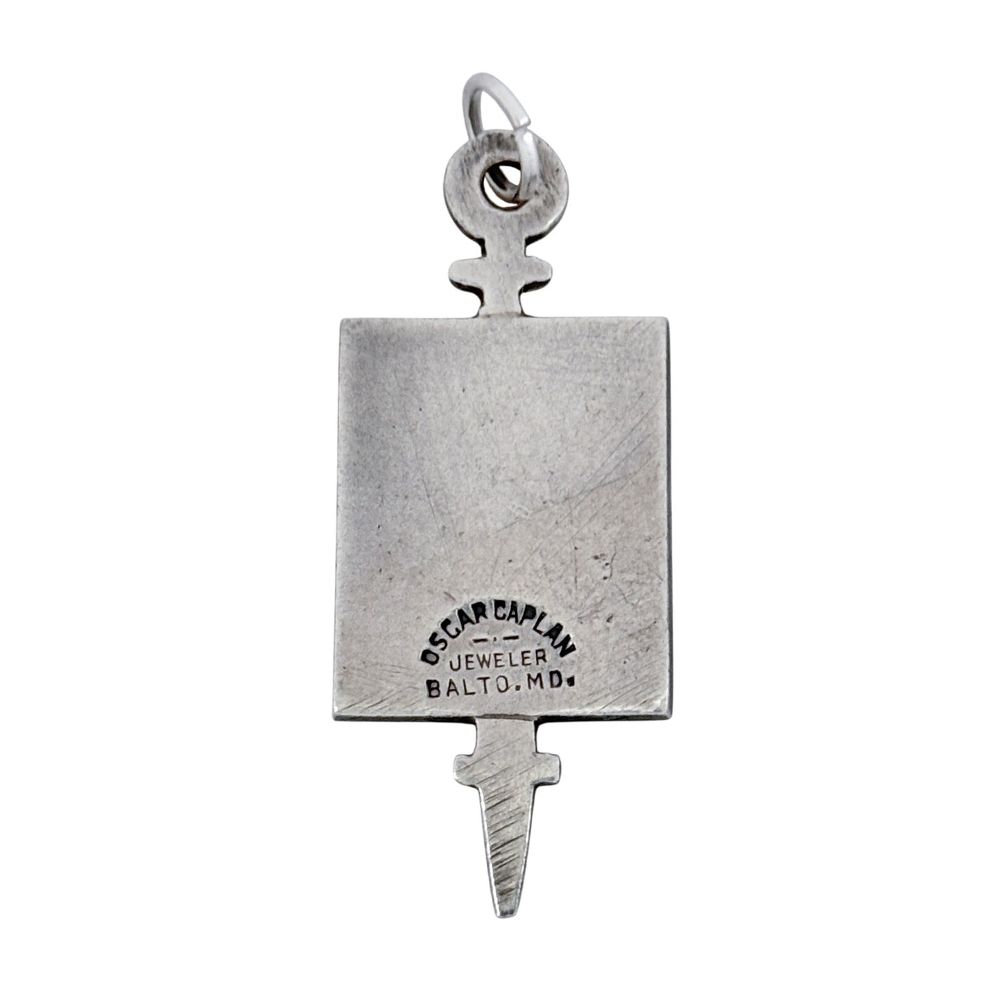 Vintage Sterling Silver 925 Forest Park High School Charm