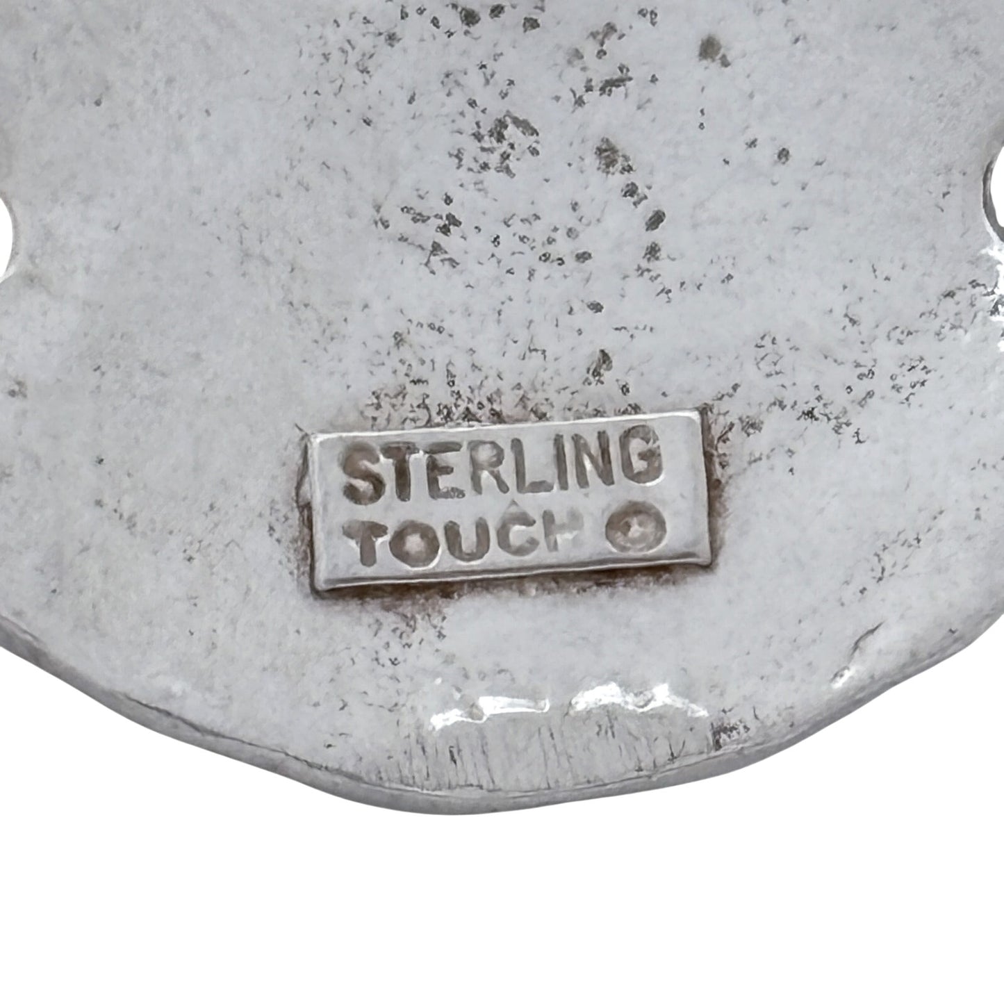 Vintage Sterling Silver 925 Sand Dollar Pendant