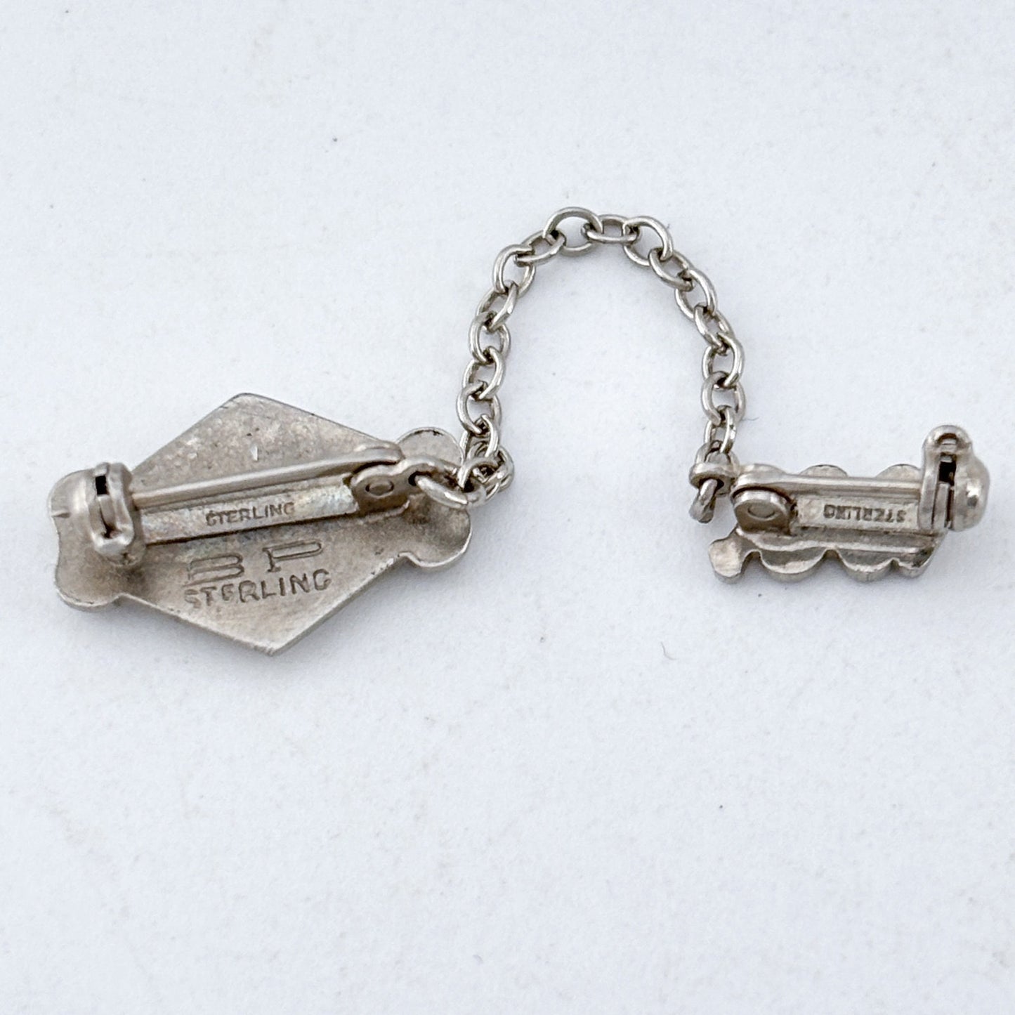 Vintage Sterling Silver 925 GCC 1961 Brooch
