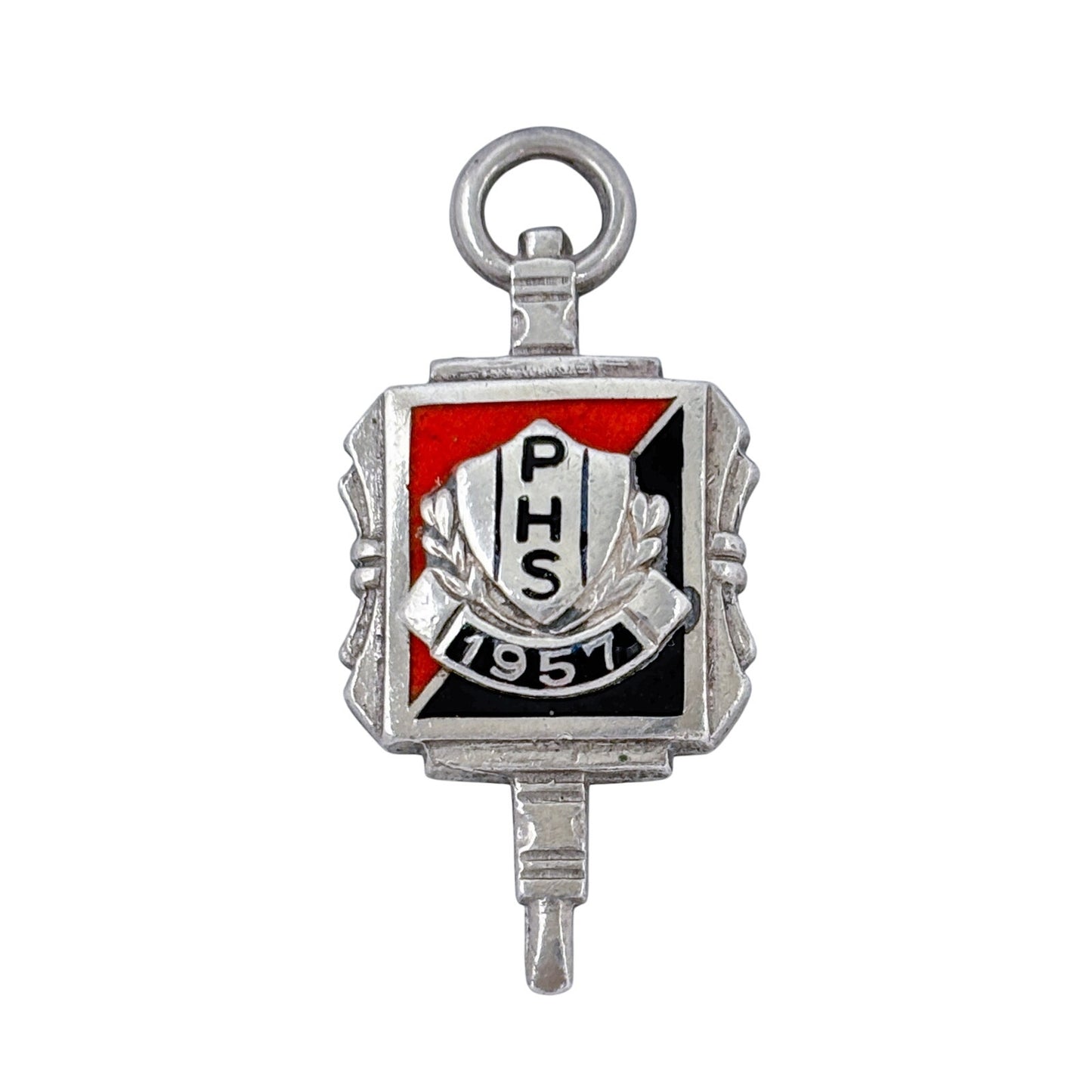 Vintage Sterling Silver 925 PHS 1957 Key Charm