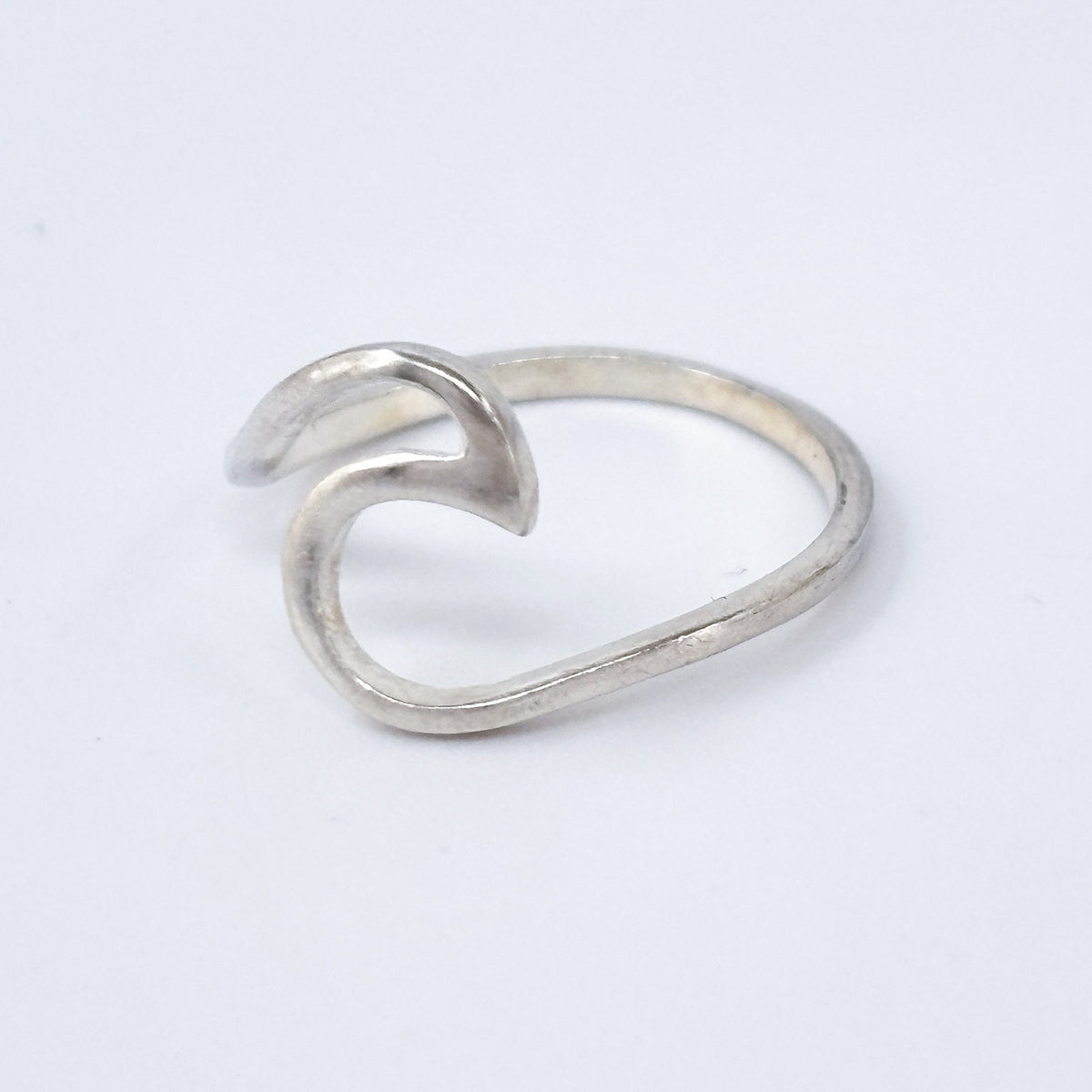 Copied - Vintage Sterling Silver 925 Open Heart Toe Ring Size 5