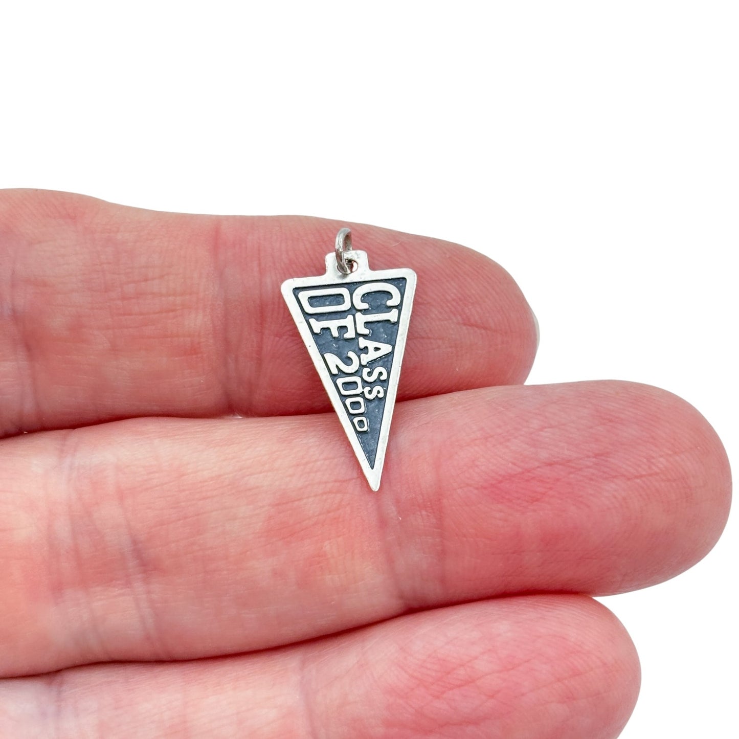 Vintage Sterling Silver 925 Class of 2000 Charm