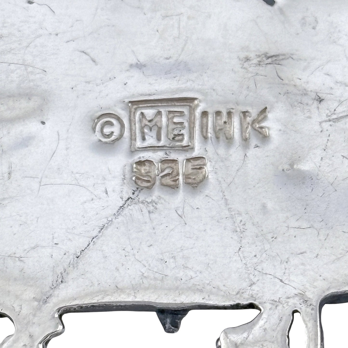 Vintage Sterling Silver 925 Mary Engelbreit Window Brooch