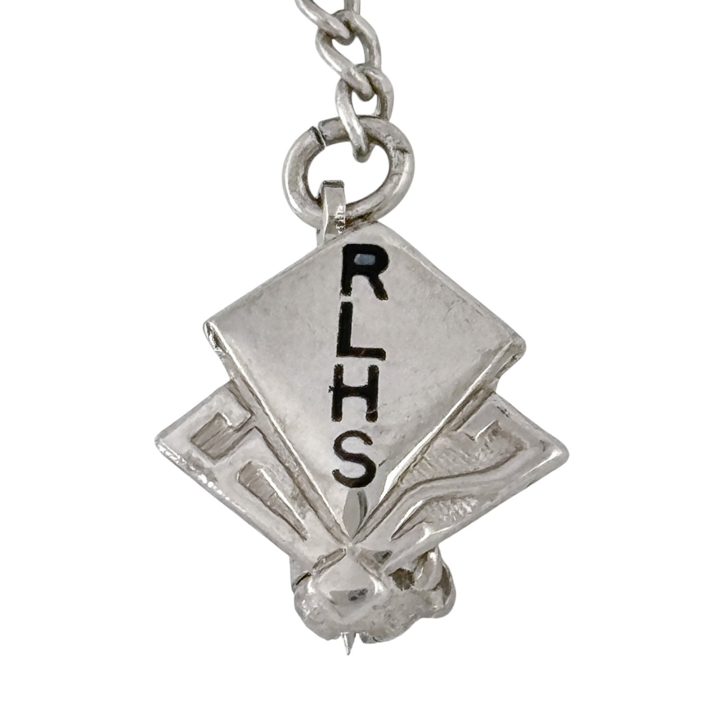 Vintage Sterling Silver 925 RLHS 1962 Choir Lyre Tie Tack