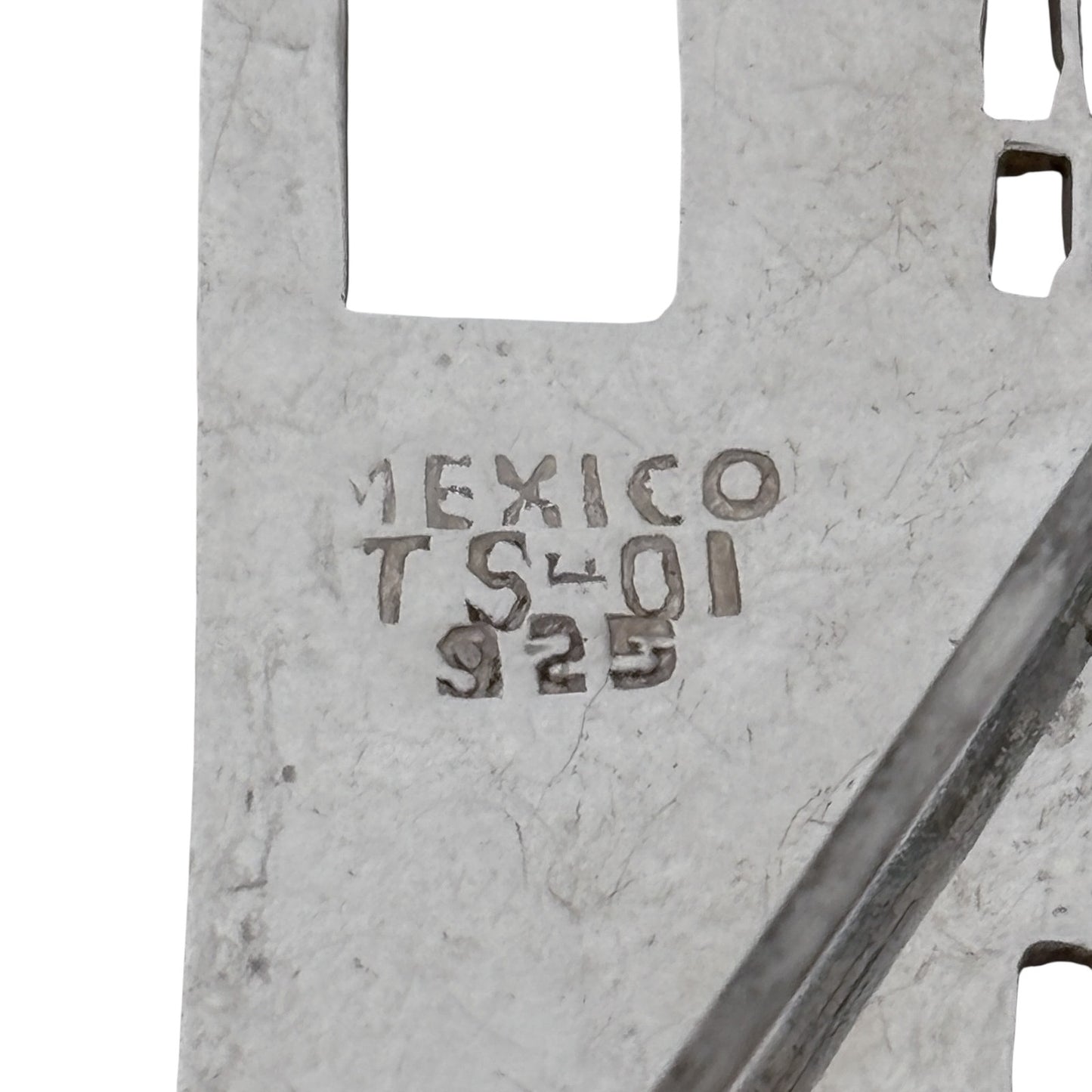 Vintage Mexico Taxco Sterling Silver 925 House Pendant Brooch