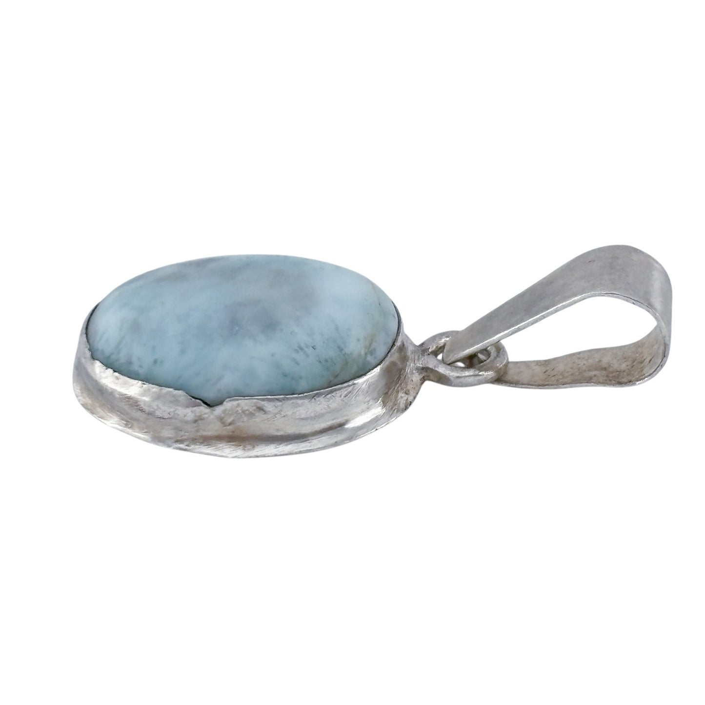 Vintage Sterling Silver 925 Larimar Pendant
