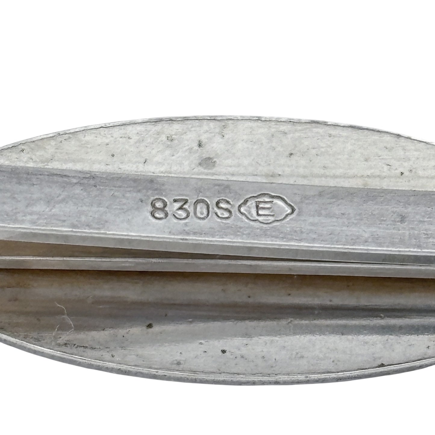 Vintage 830 Silver Viking Ship Tie Clip