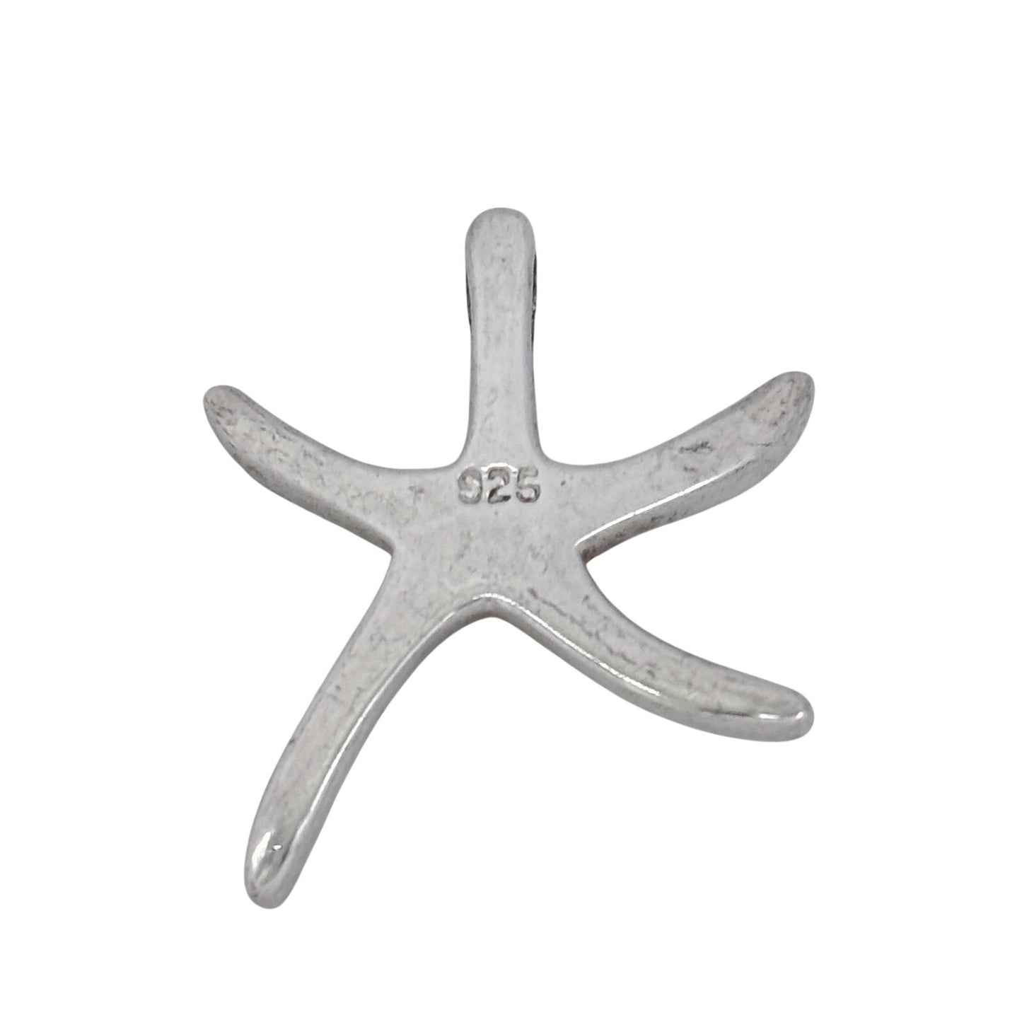 Vintage Sterling Silver 925 Sea Starfish Pendant