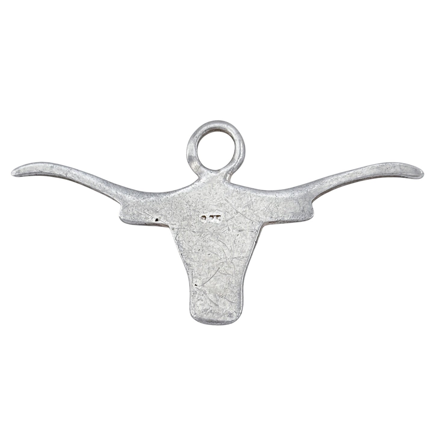 Vintage Sterling Silver 925 Longhorn Charm