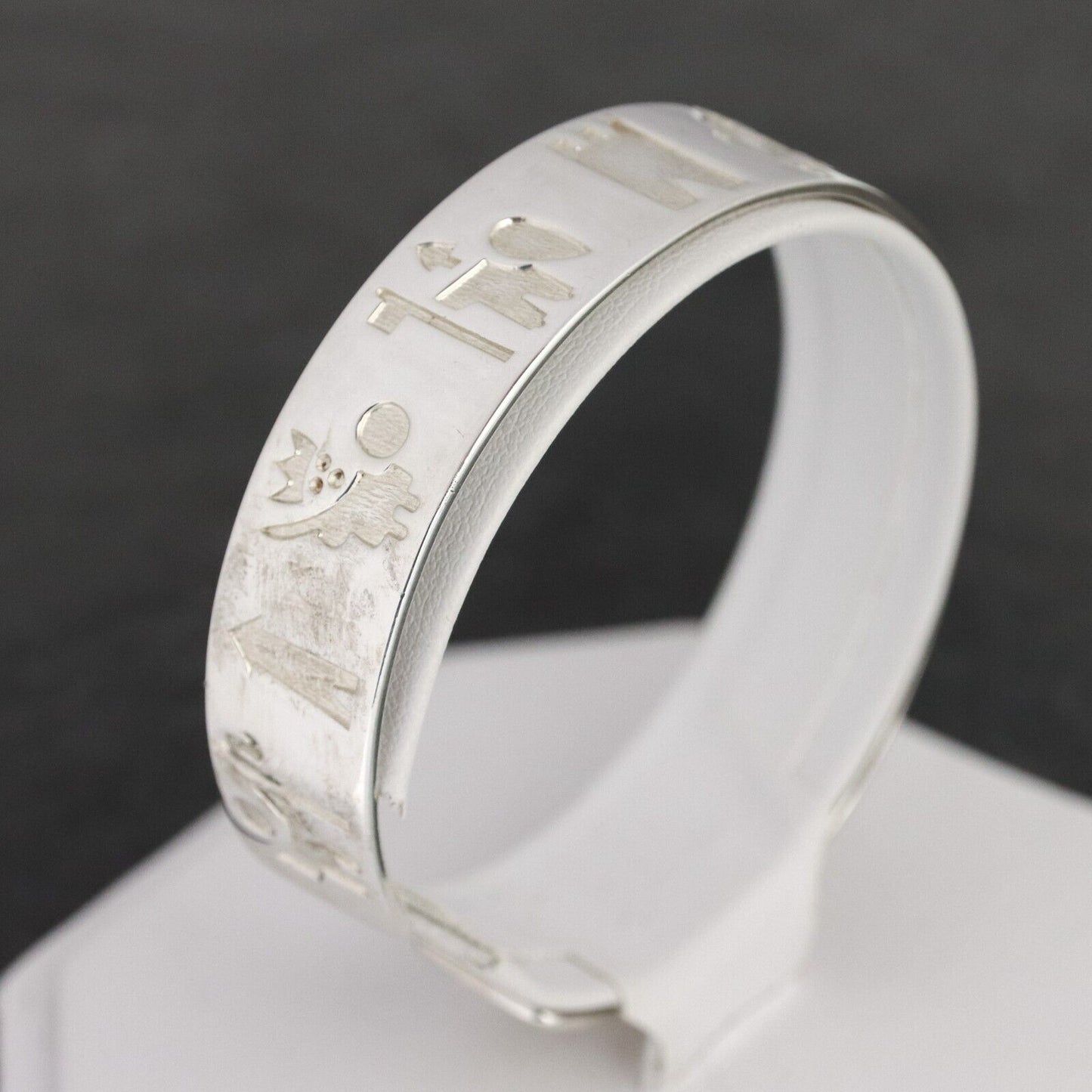 Michael Hilliar | History of Ireland Cuff | Sterling Silver 925 Bracelet | 7.5"