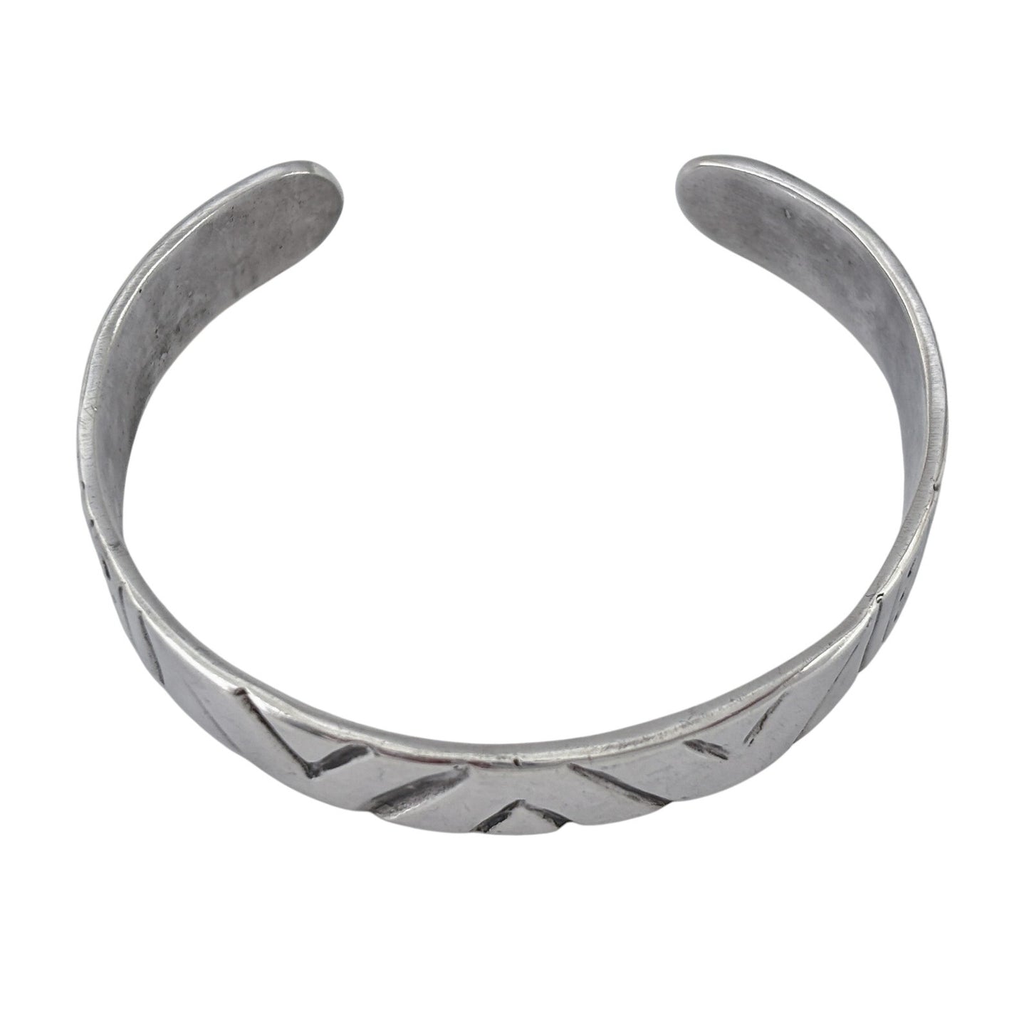 W.L. Royall Sterling Silver 925 39.2 gram Cuff Bracelet 7.5"
