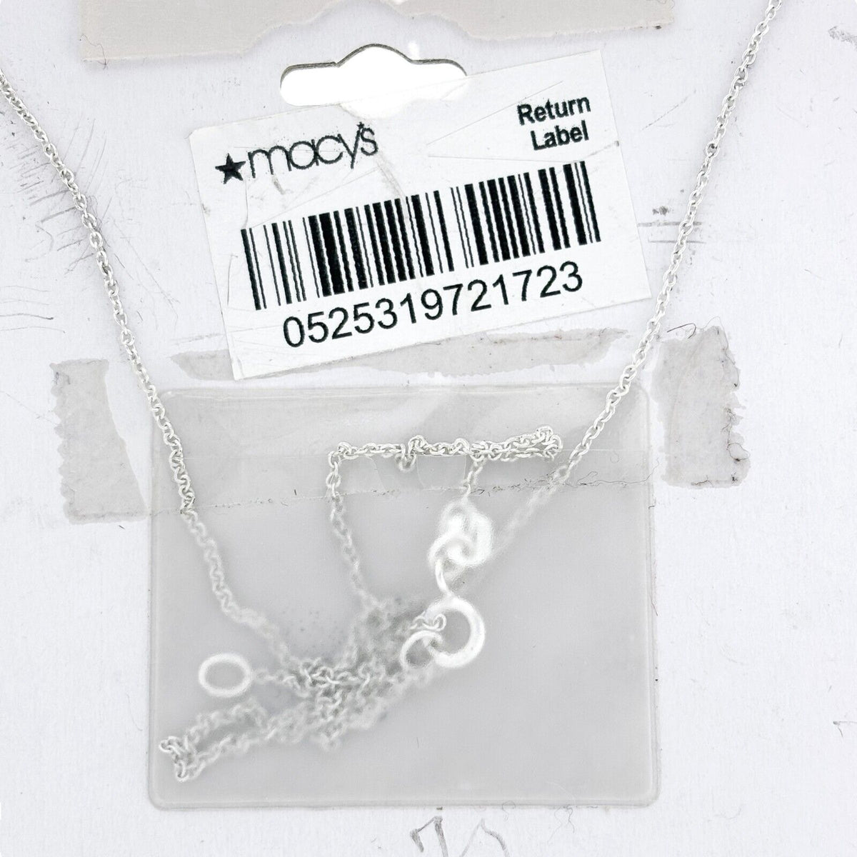 Vintage Sterling Silver 925 Family Tree Pendant Necklace 16"-18"