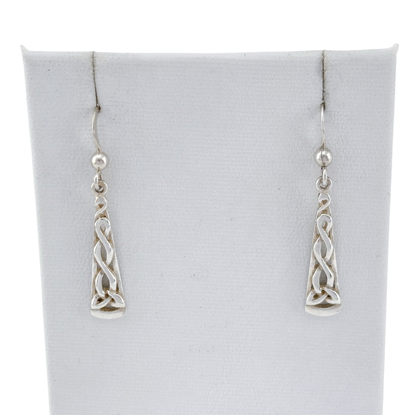 Vintage Sterling Silver 925 Celtic Knot Earrings