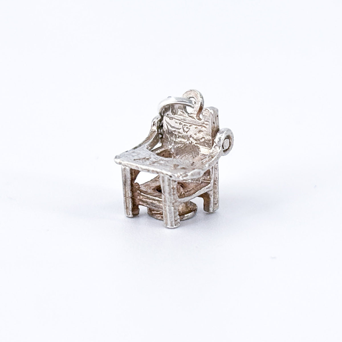 Vintage Sterling Silver 925 Baby High Chair Charm