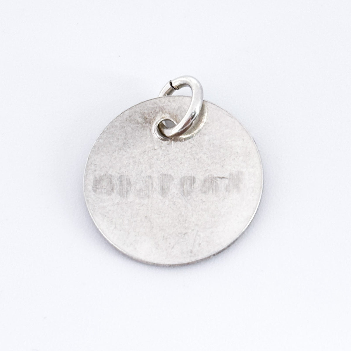 Vintage Sterling Silver 925 KAYTLIN Name Disc Charm Pendant