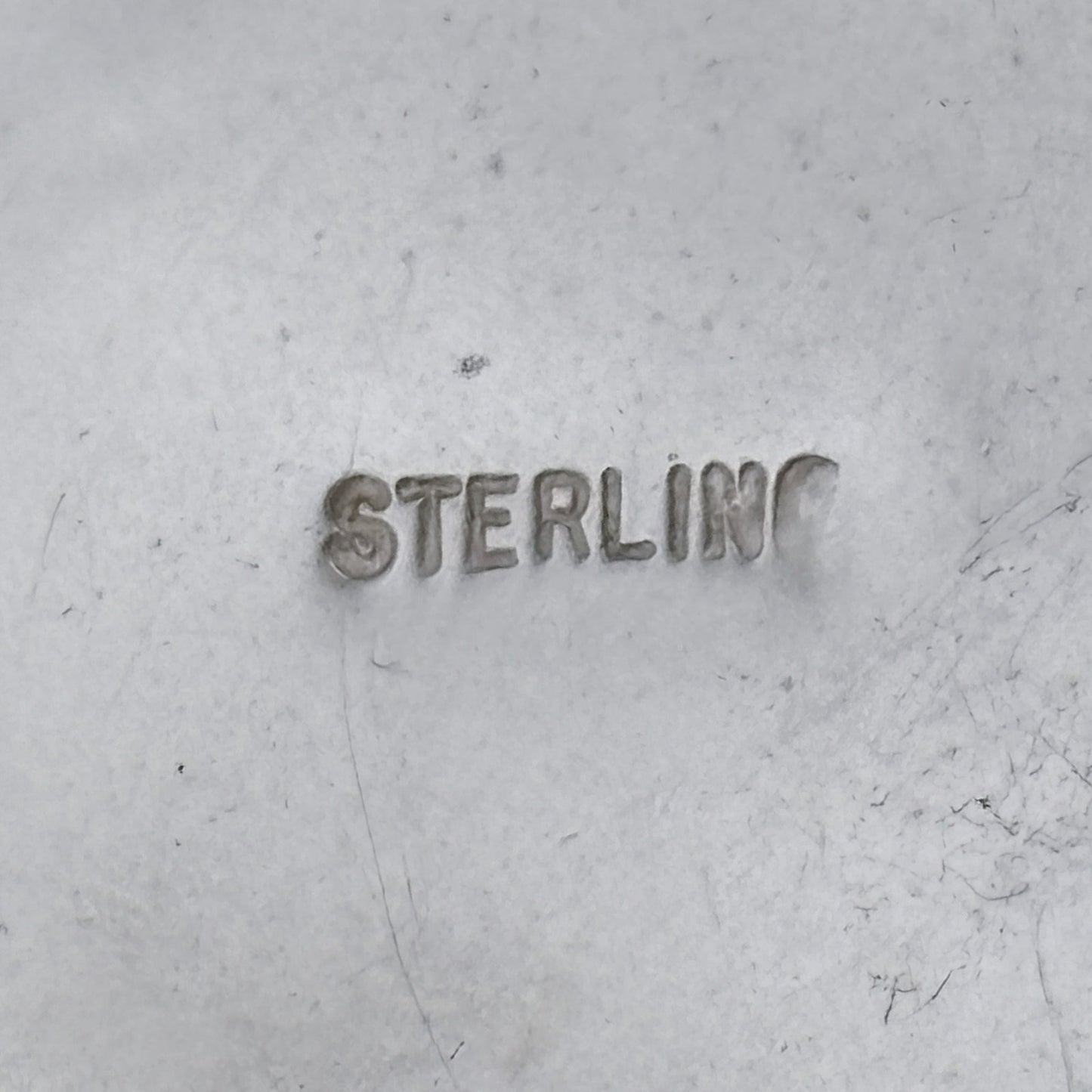 Vintage Sterling Silver 925 Rose Quartz Pendant