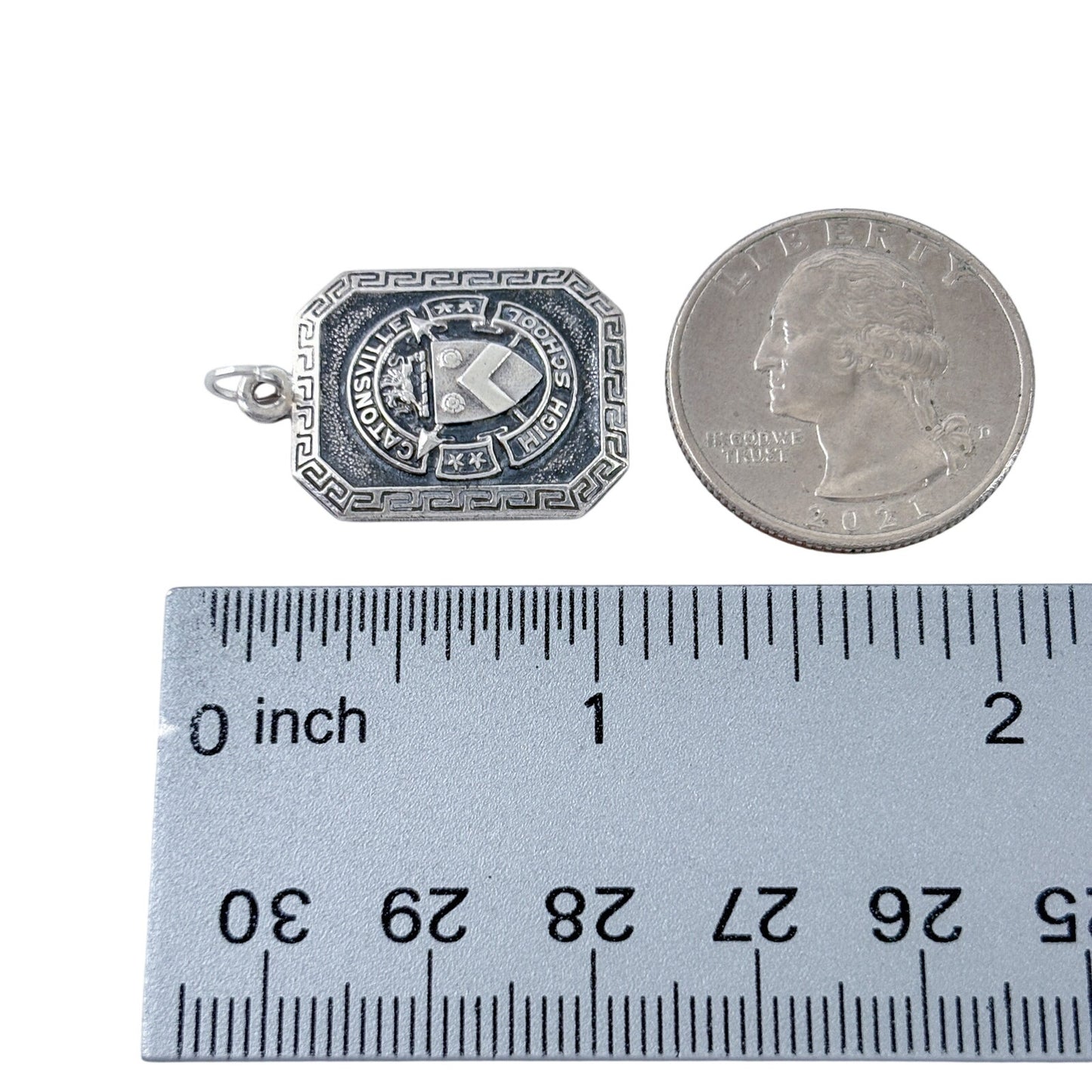 Vintage Sterling Silver 925 Catonsville High School Charm