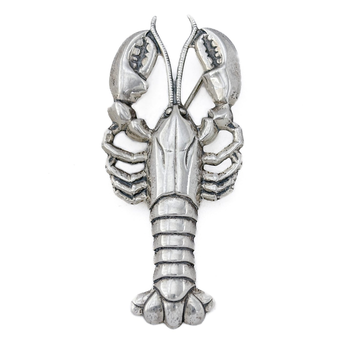 Vintage Sterling Silver 925 Lobster Brooch