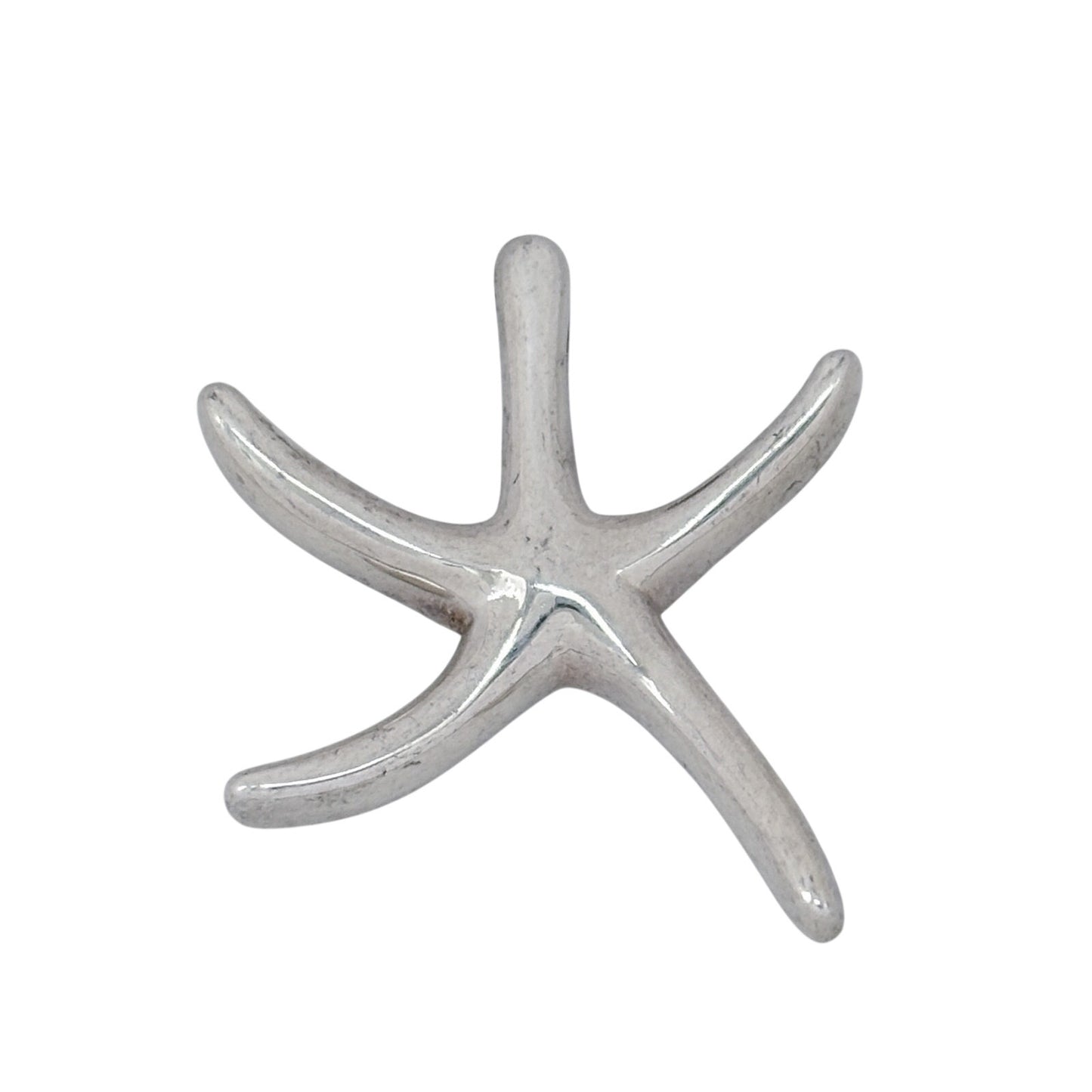 Vintage Sterling Silver 925 Sea Starfish Pendant