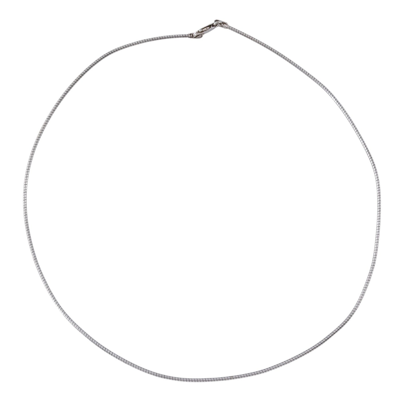 Vintage Sterling Silver 925 Snake Chain Necklace 16"