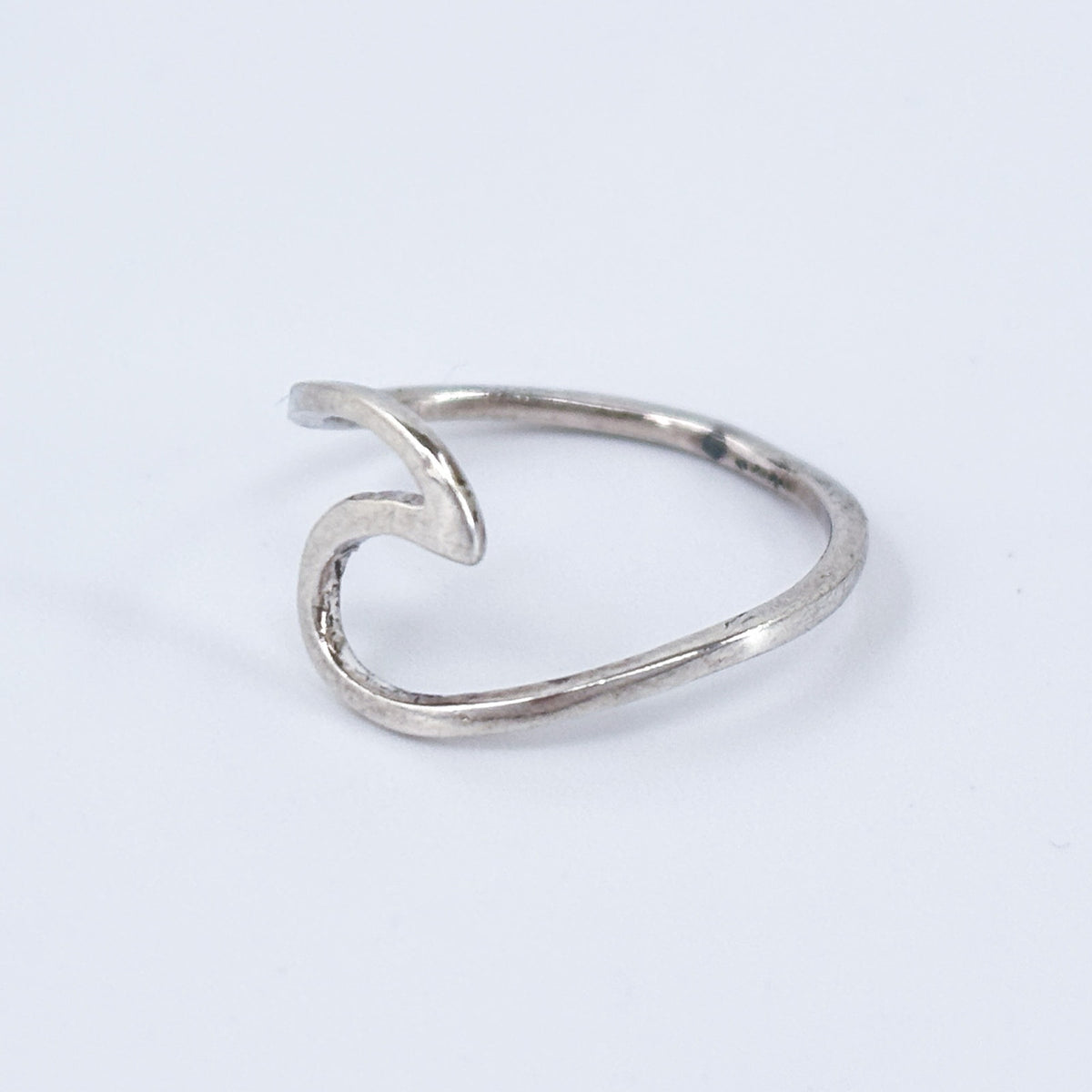 Copied - Vintage Sterling Silver 925 Open Heart Toe Ring Size 5