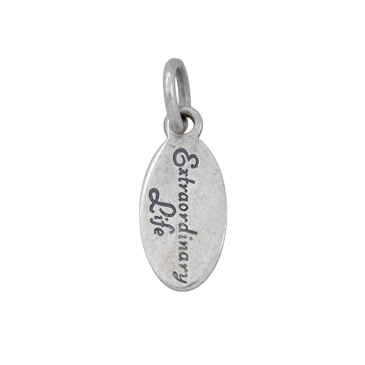 Estate Sterling Silver 925 Extraordinary Life Charm