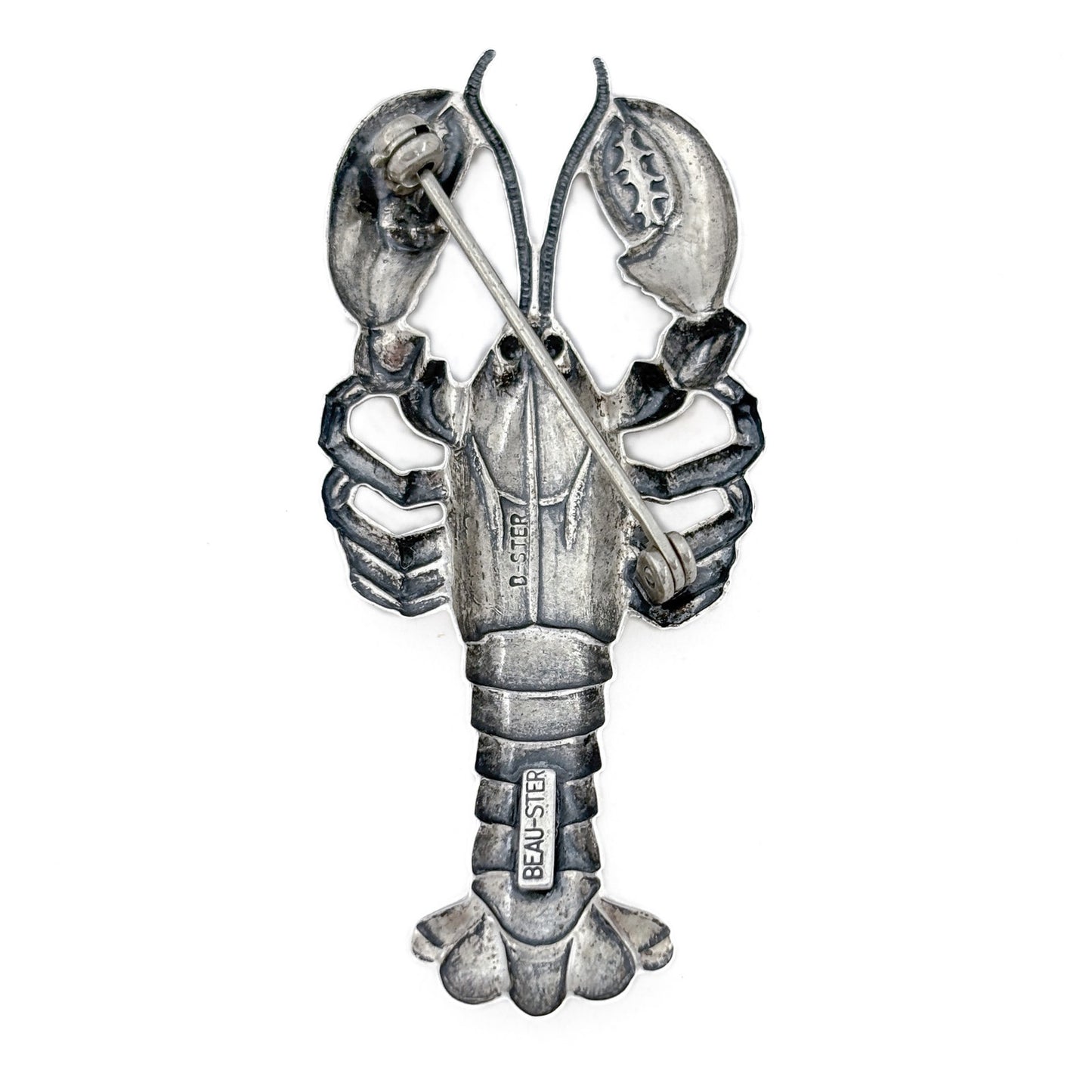 Vintage Sterling Silver 925 Lobster Brooch