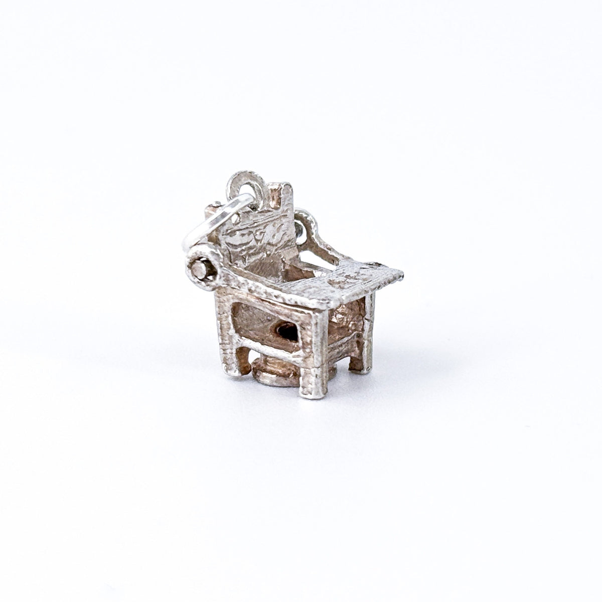 Vintage Sterling Silver 925 Baby High Chair Charm