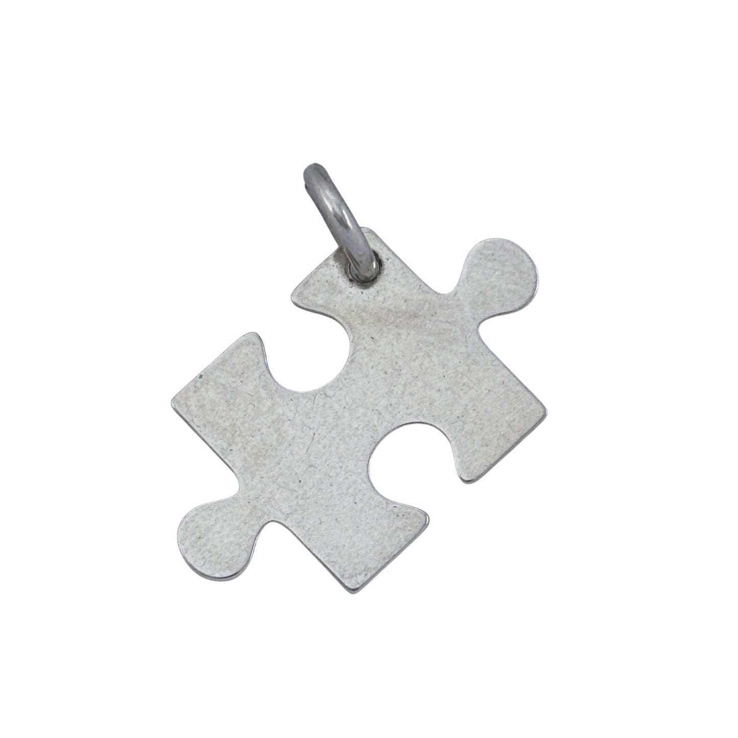 Vintage Sterling Silver 925 Puzzle Piece Pendant