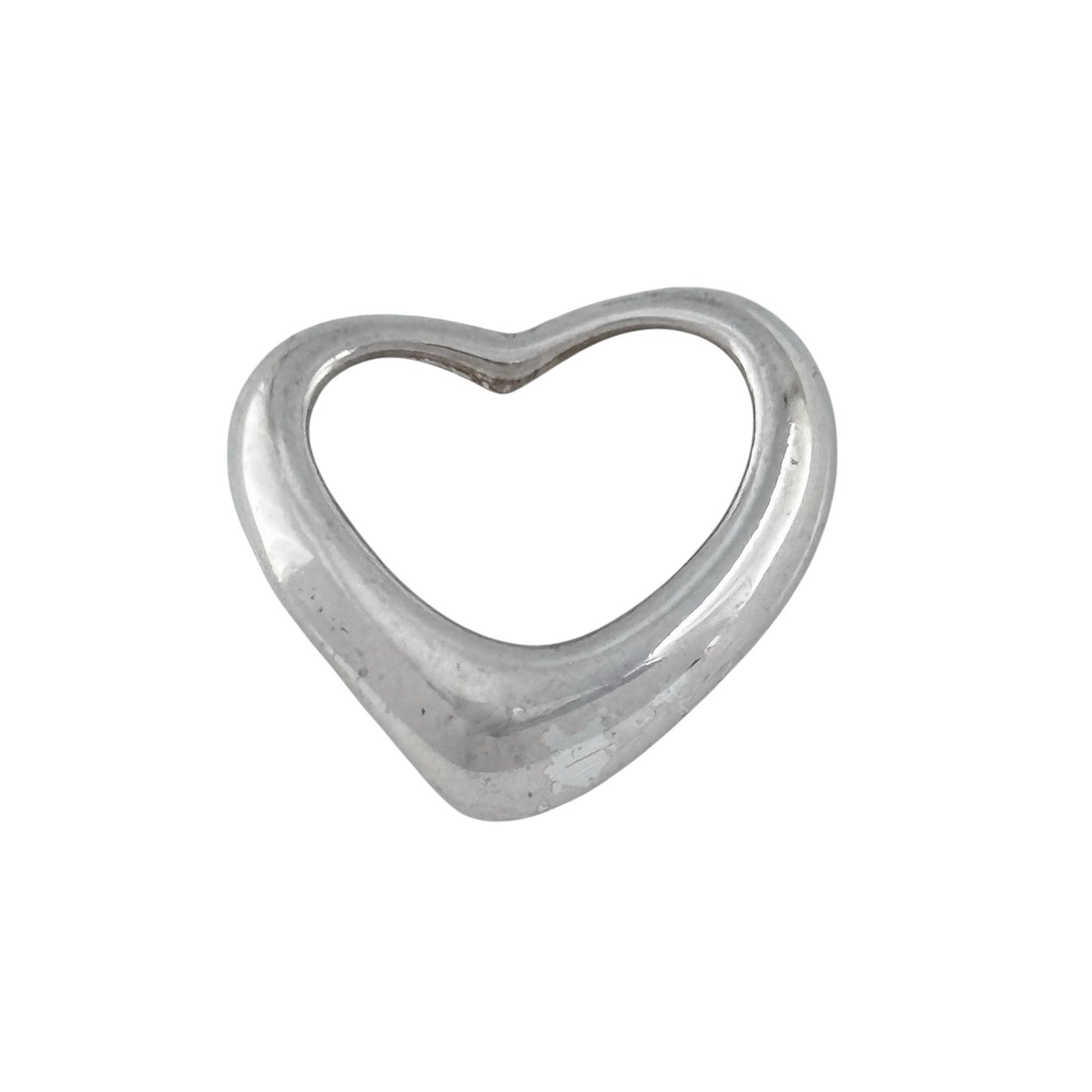 Vintage Sterling Silver 925 Heart Pendant
