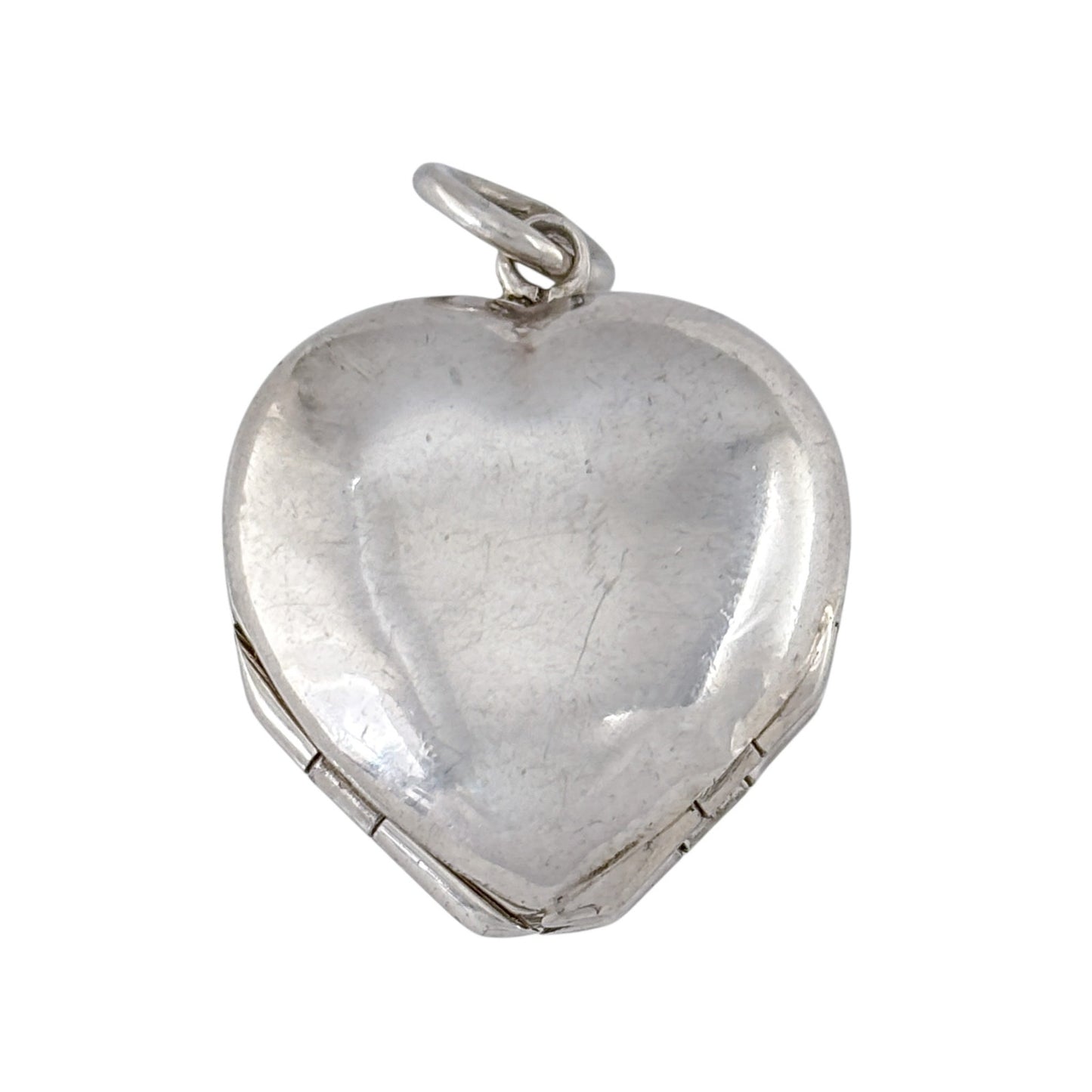 Vintage Sterling Silver 925 Double Heart Locket