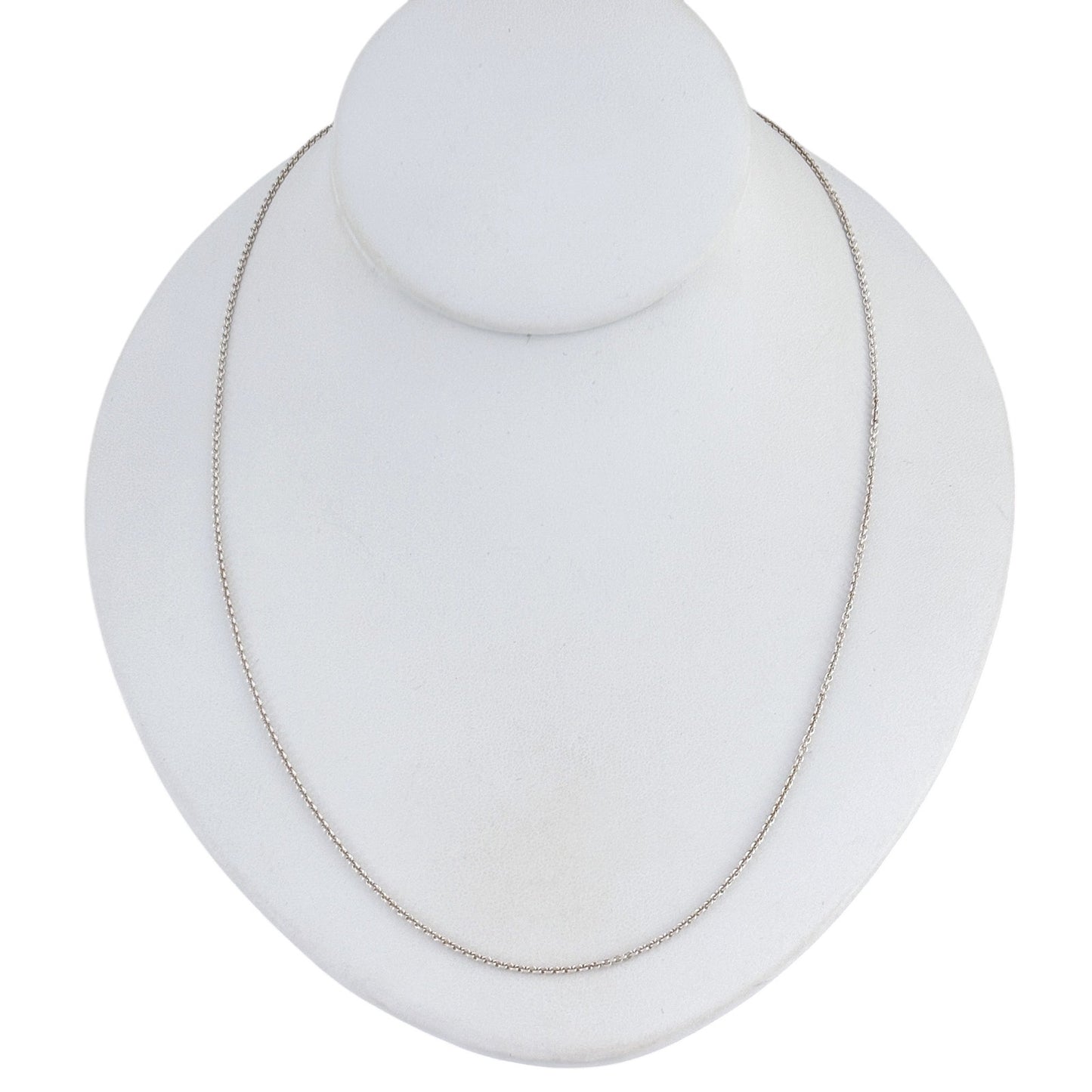 Vintage Italian Sterling Silver 925 Cable Chain Necklace 20"