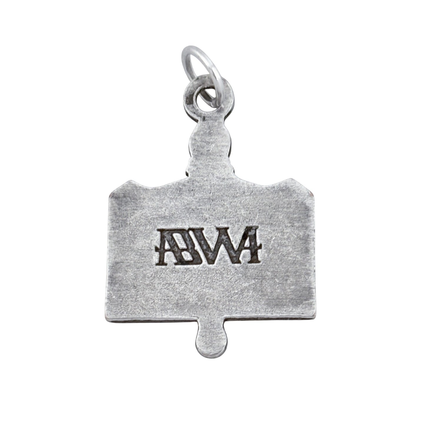 Vintage Sterling Silver 925 ABWA Perfect Attendance Book Charm