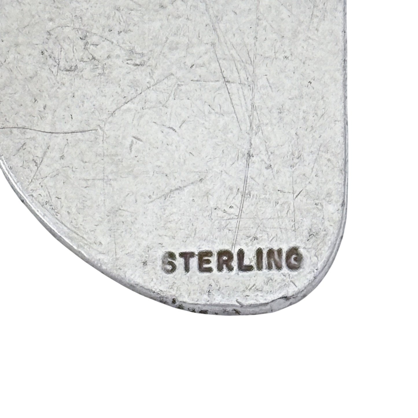 Vintage Sterling Silver 925 Ave Maria Pendant