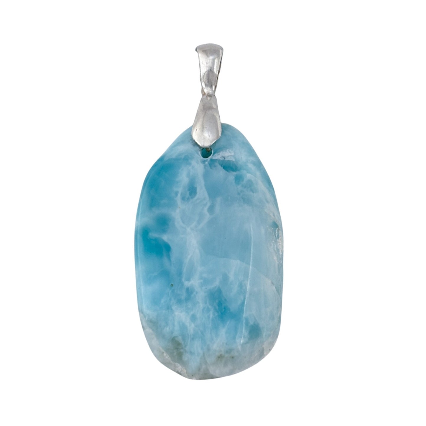 Vintage Sterling Silver 925 Larimar Pendant