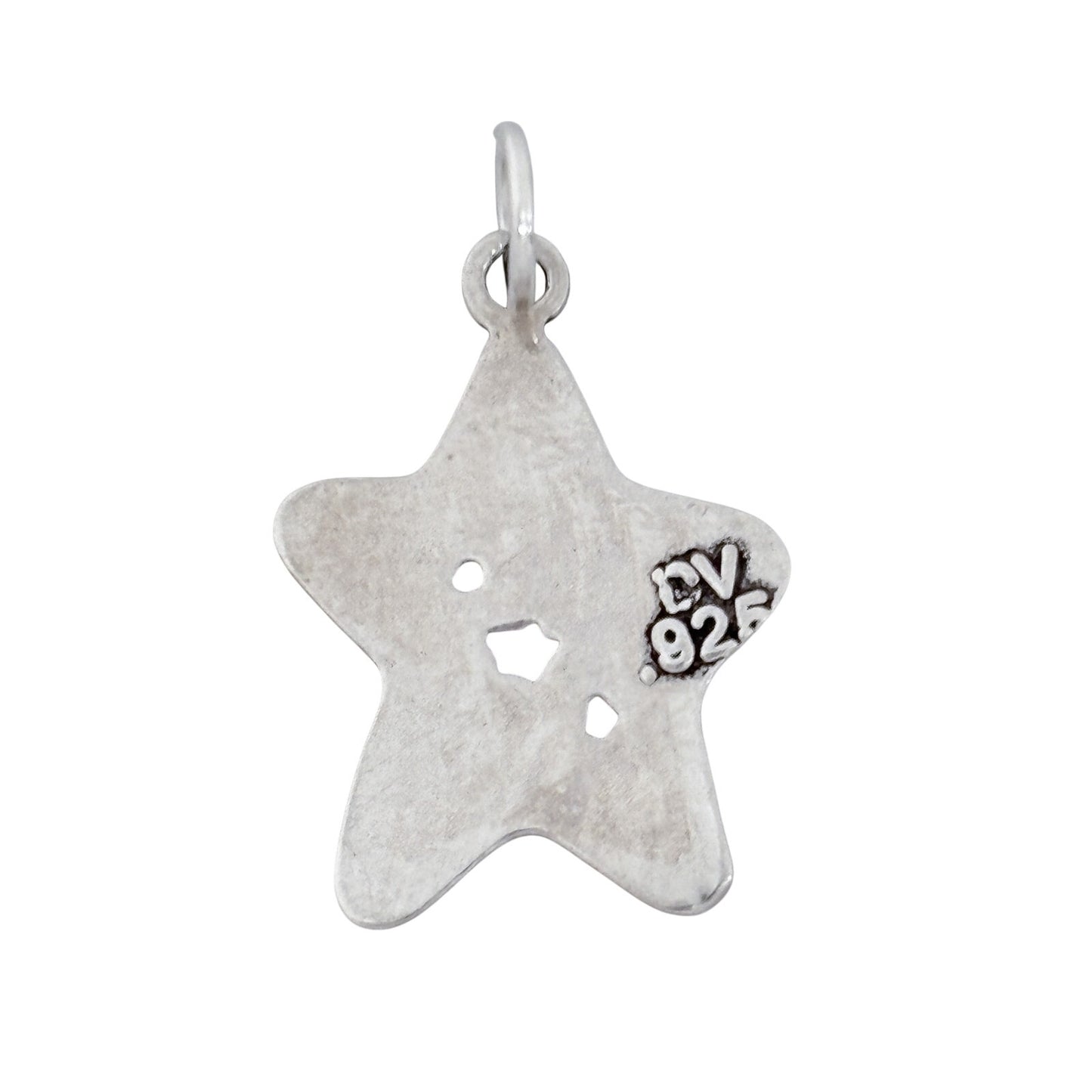 Vintage Sterling Silver 925 Reach for the Stars Pendant