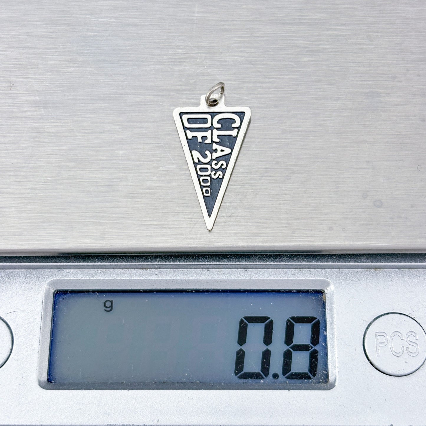 Vintage Sterling Silver 925 Class of 2000 Charm
