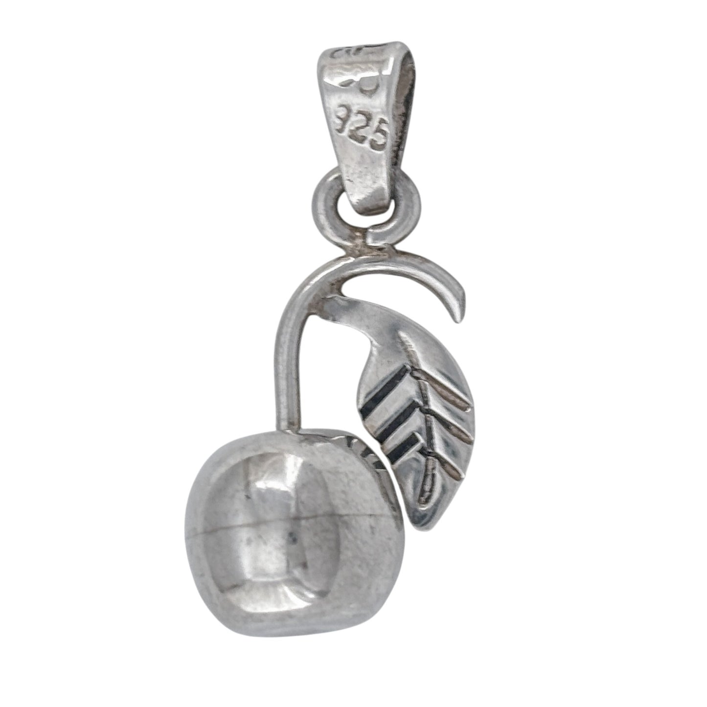 Vintage Sterling Silver 925 Cherry Pendant