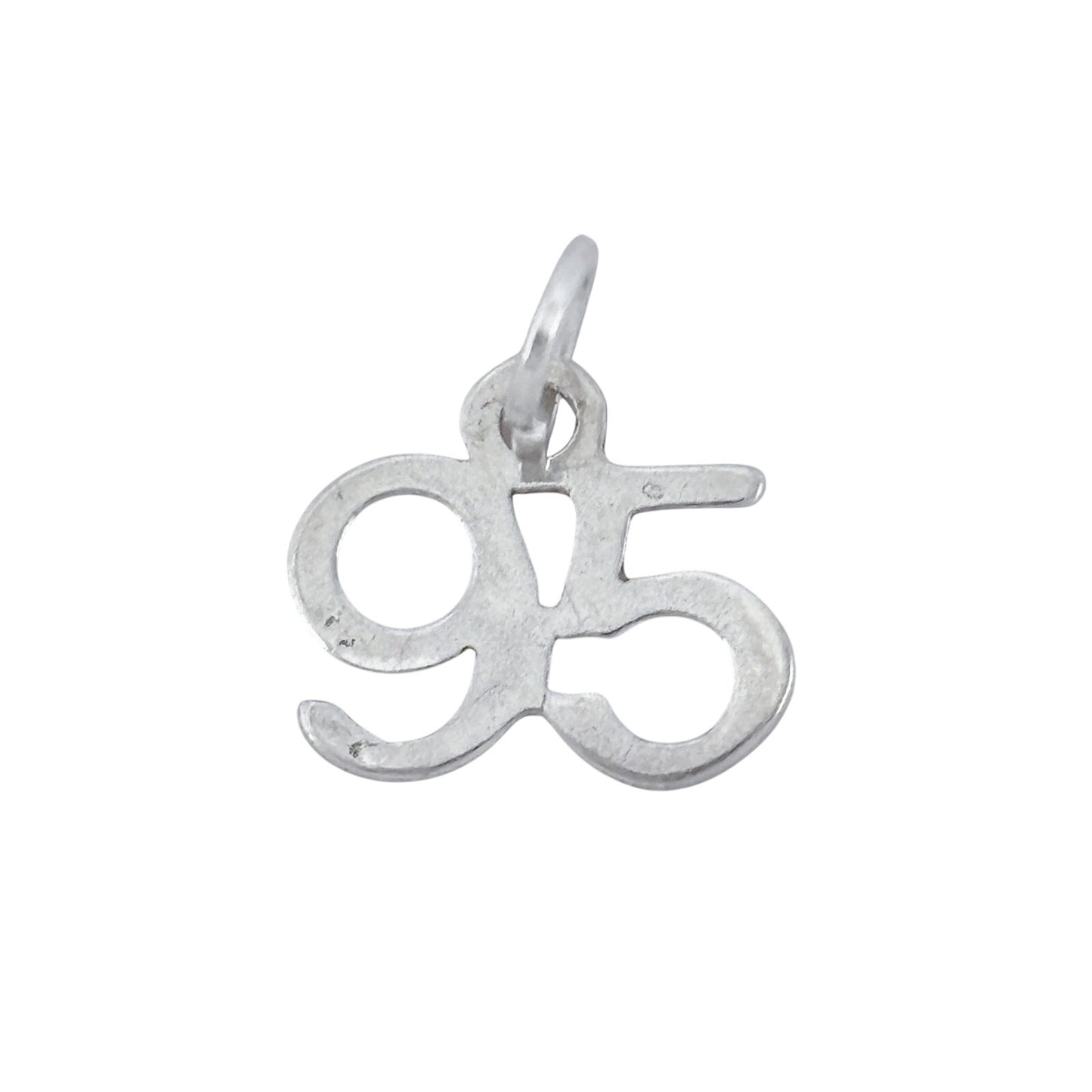 Vintage Sterling Silver 925 Number 95 Charm