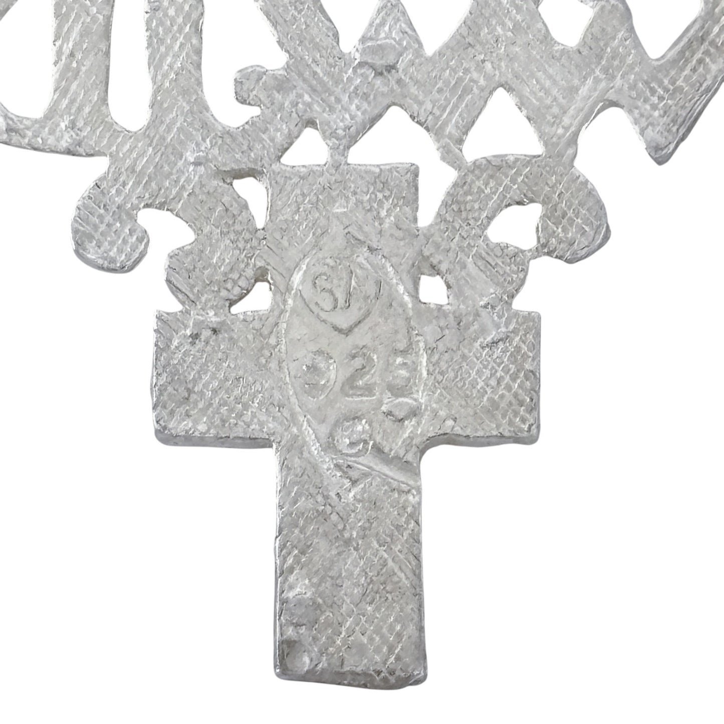 Vintage Sterling Silver 925 WWJD Cross Pendant