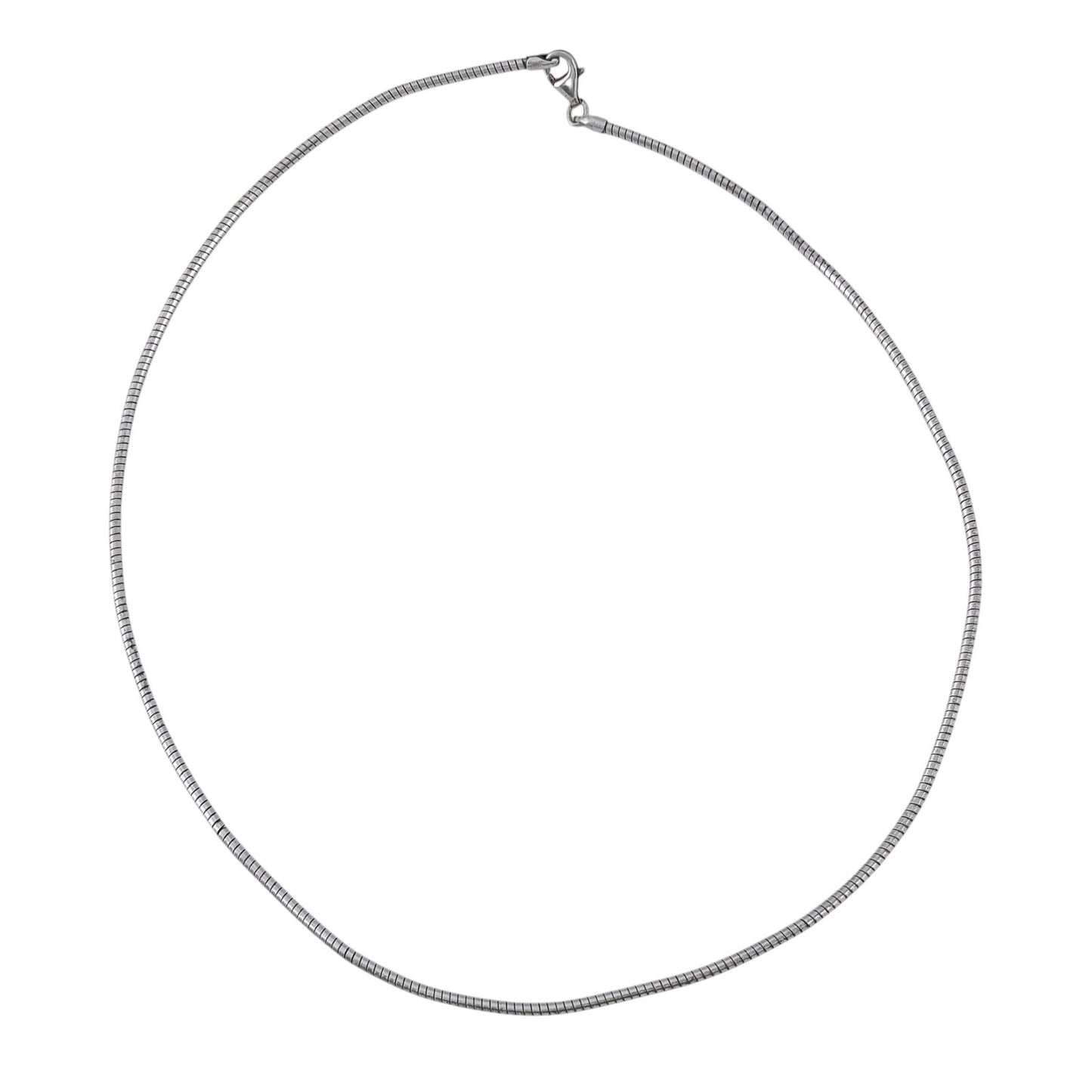 Vintage Sterling Silver 925 Snake Chain Necklace 16"
