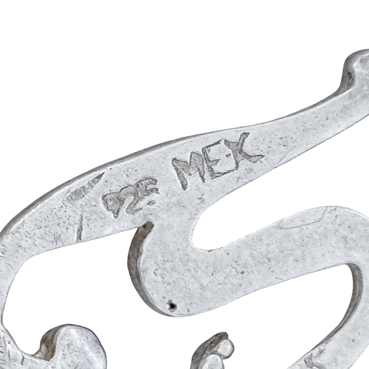 Vintage Mexican Sterling Silver 925 Letter Y Pendant