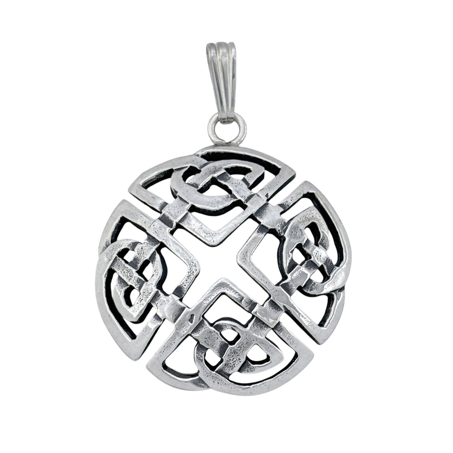 Vintage Sterling Silver 925 Celtic Knot Pendant