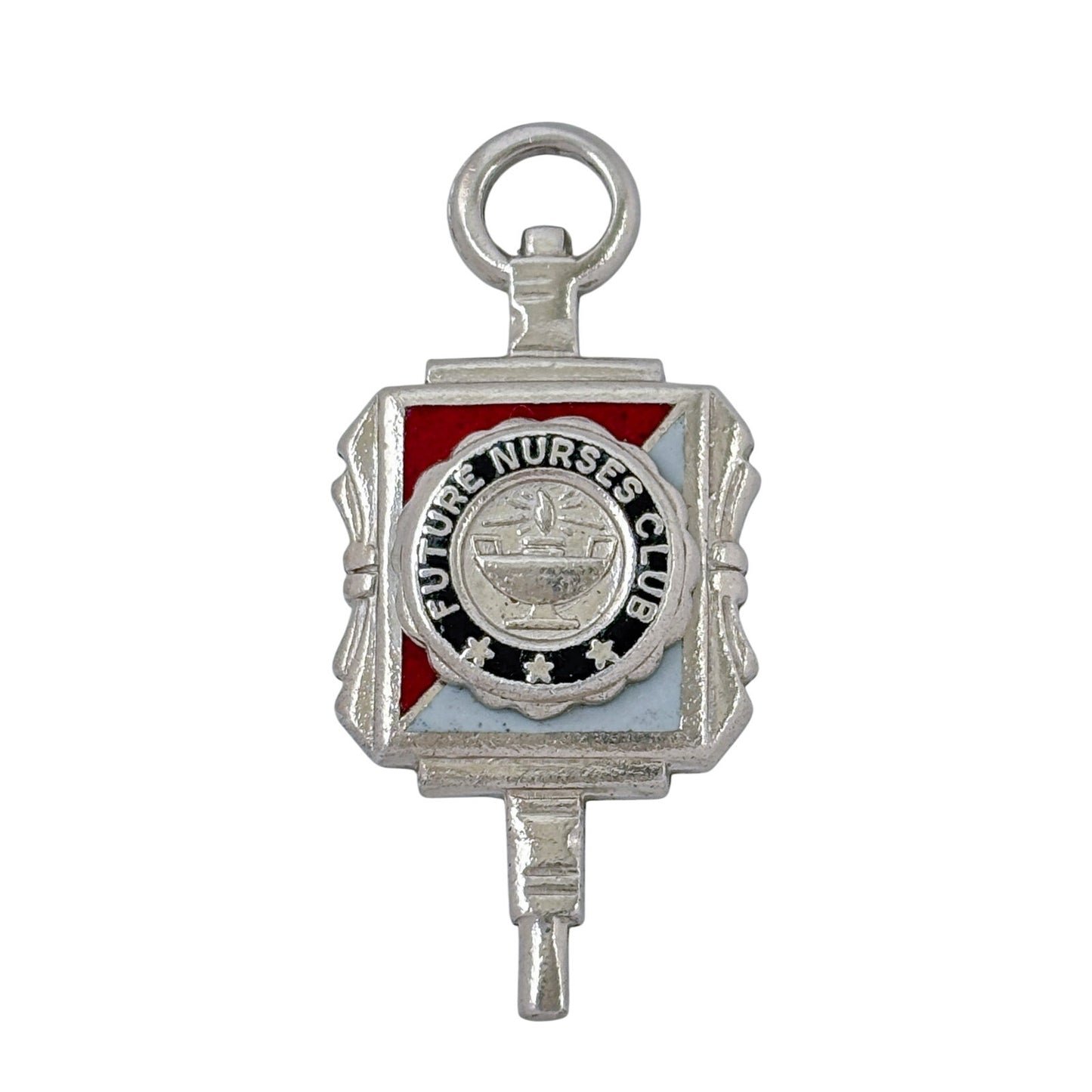 Vintage Sterling Silver 925 Future Nurses Club Charm