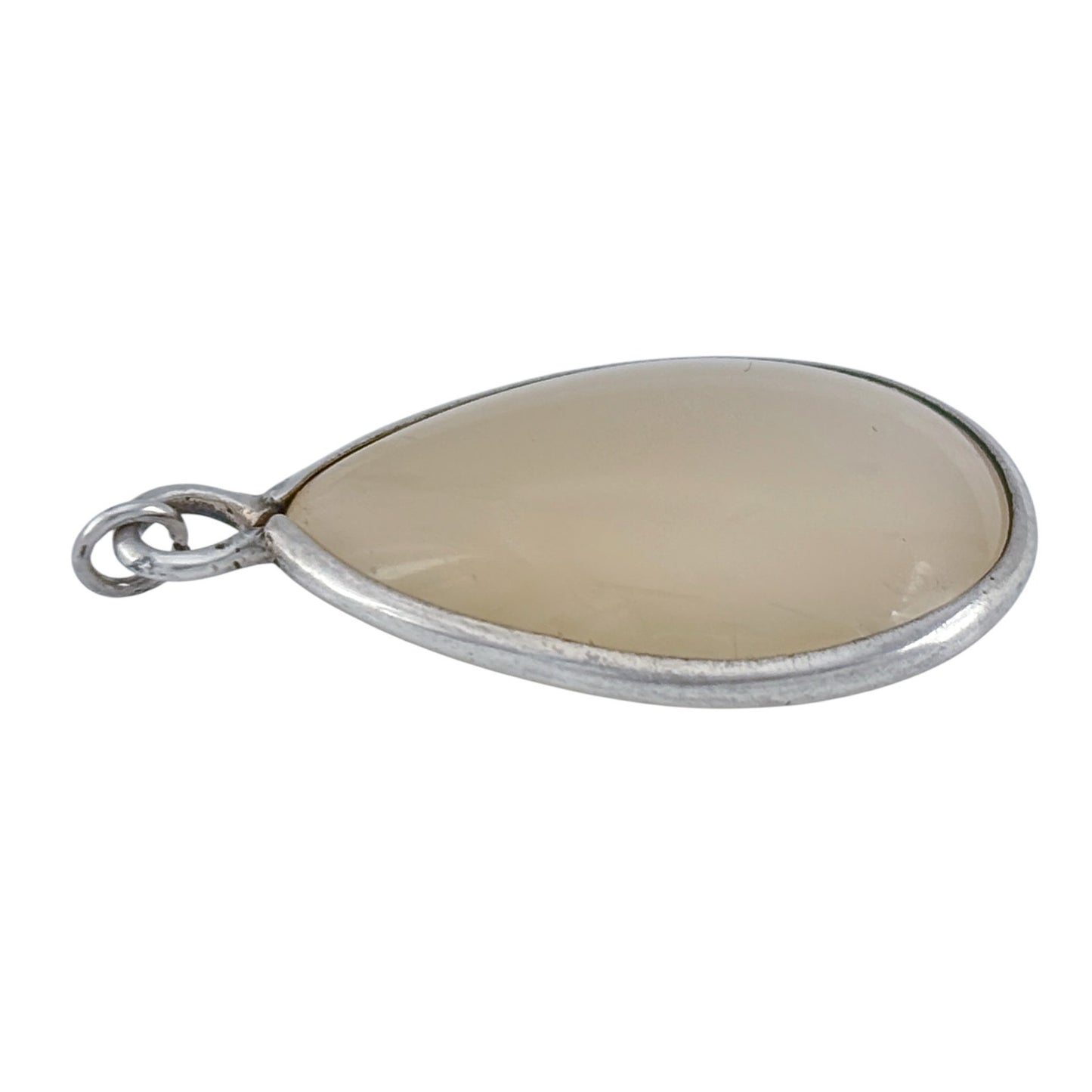 Vintage Sterling Silver 925 Chalcedony Pendant