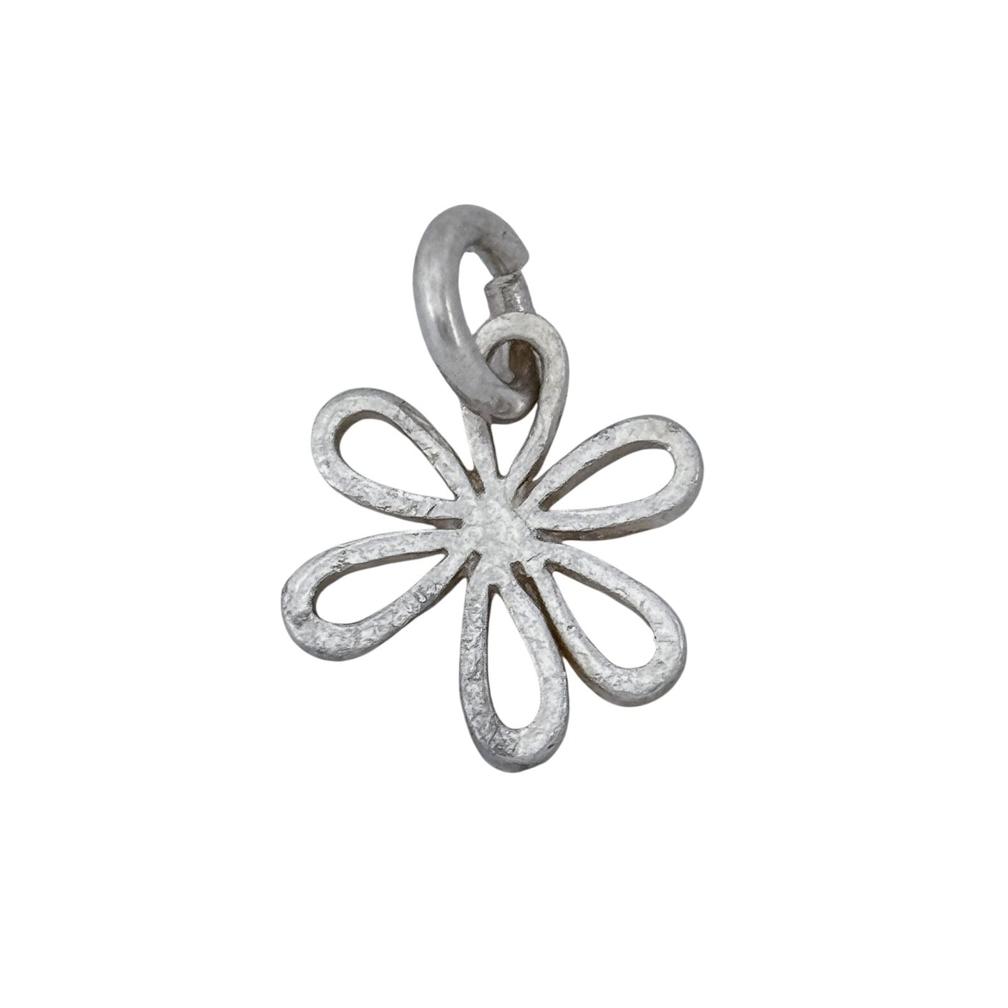 Vintage Sterling Silver 925 Dainty Flower Charm