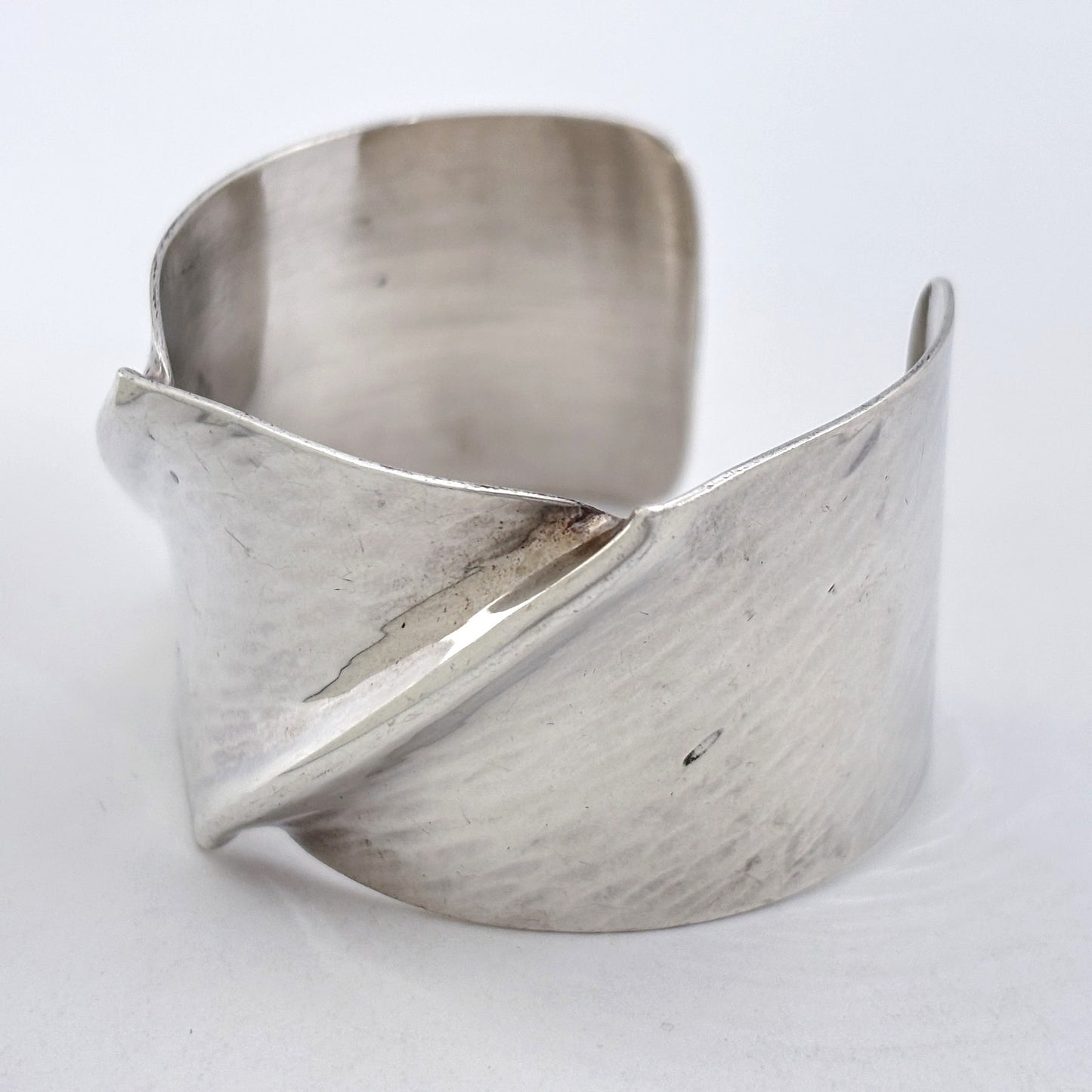Vintage David Epstein Sterling Silver 925 Twisted Cuff Bracelet 6"