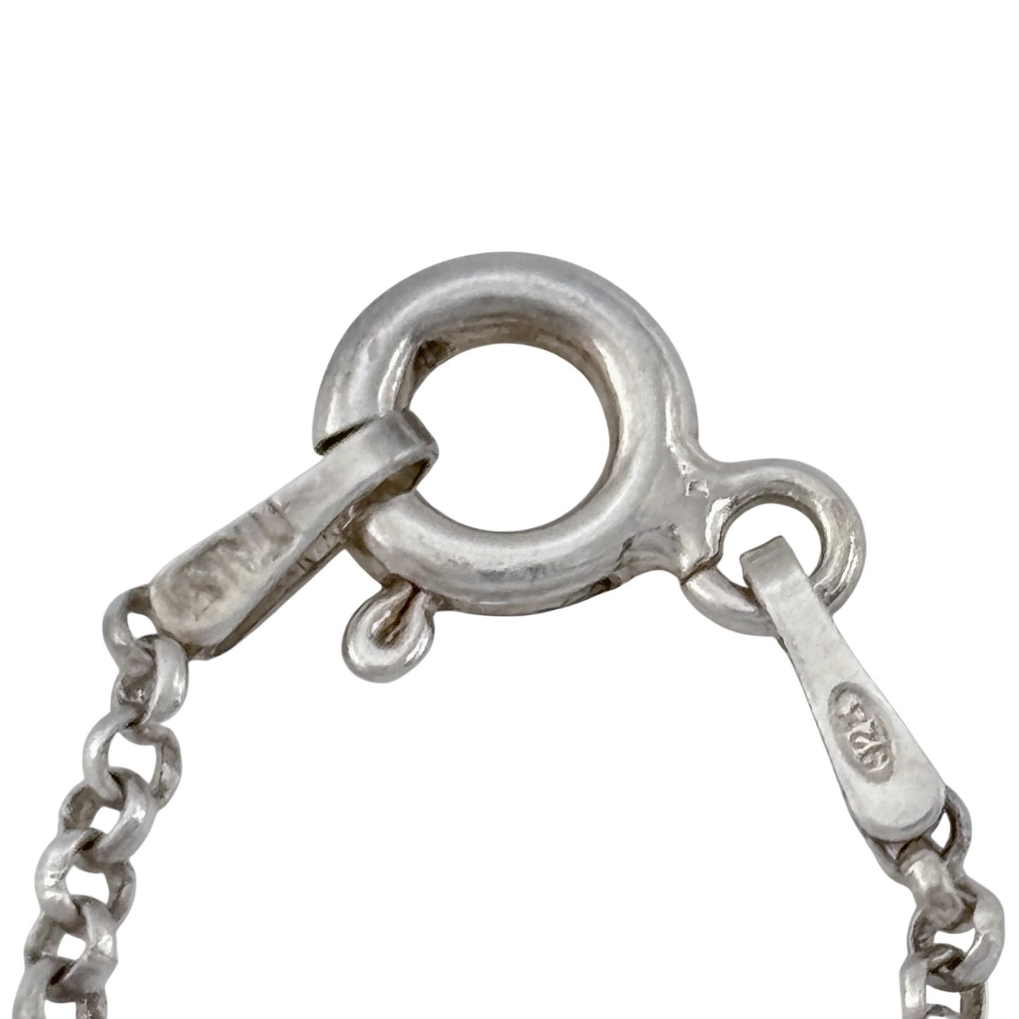 Vintage Sterling Silver 925 Fleur de Lis Bracelet 7.25"